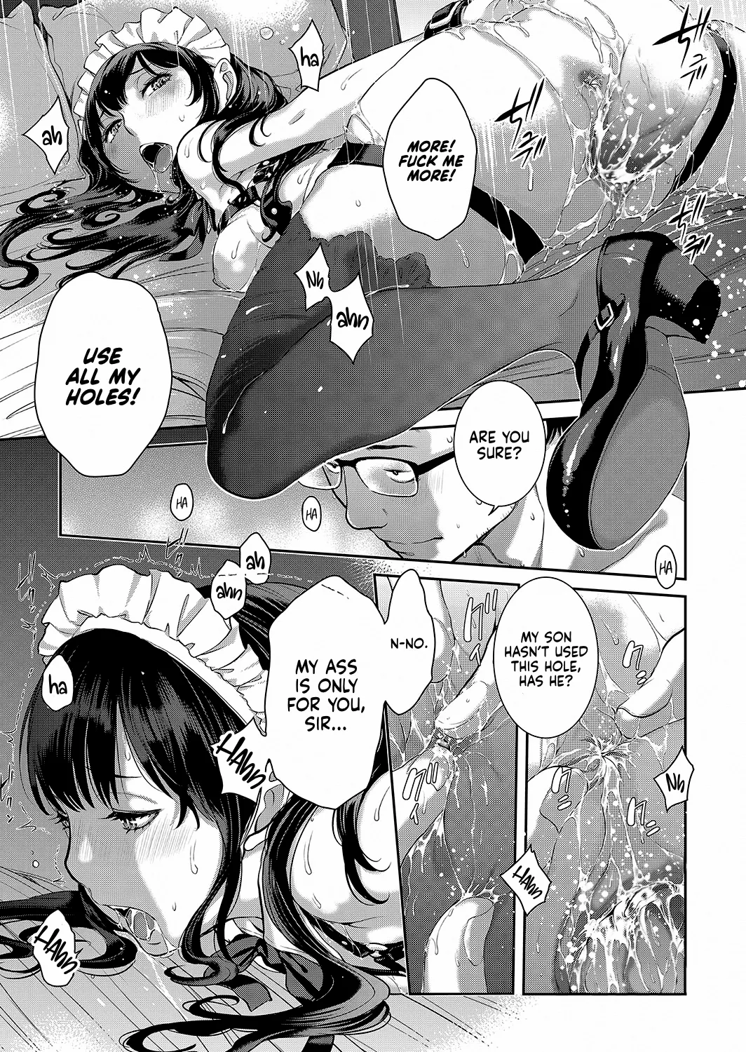 [Harazaki Takuma]Maid Kitan - Maid Mysterious Story[English] [RyuugaTL] [Decensored] [Digital] Page 54