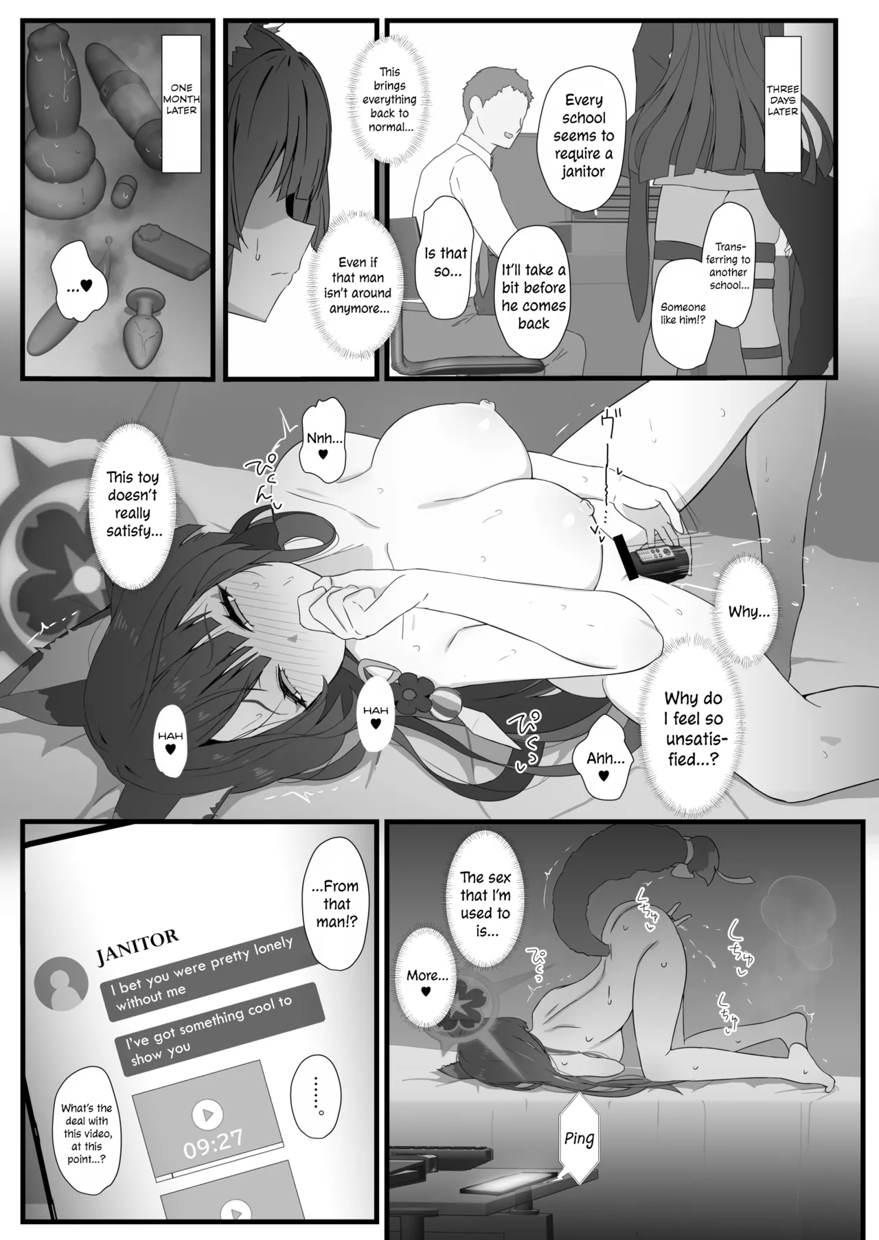 [Ijisura Cos (Saishow)]Wakamo to Zetsurin Chuunen Dansei Youmuin | Wakamo and the Incredibly Lively Middle-Aged Male Janitor(Blue Archive) [English] [DKKMD Translations] [Digital] Page 10
