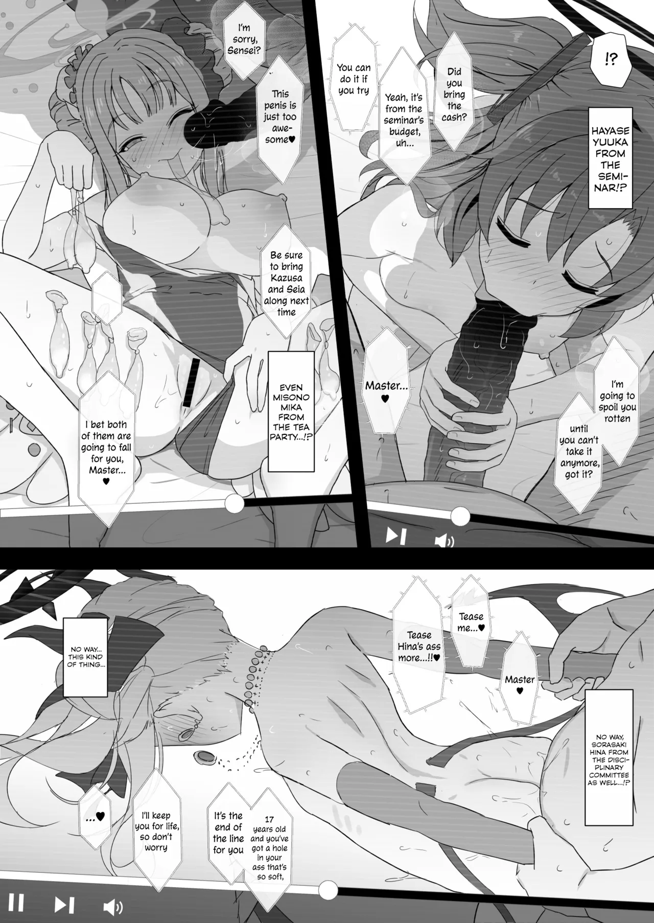 [Ijisura Cos (Saishow)]Wakamo to Zetsurin Chuunen Dansei Youmuin | Wakamo and the Incredibly Lively Middle-Aged Male Janitor(Blue Archive) [English] [DKKMD Translations] [Digital] Page 11