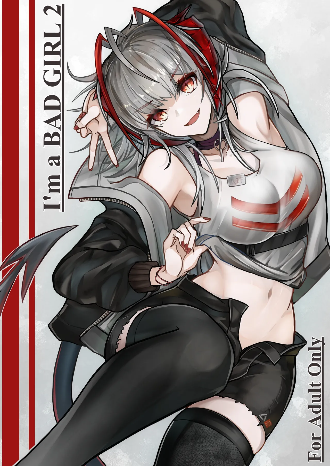 [AM6:44 (akasabi)]I'm a BAD GIRL 2(Arknights) [English] [DKKMD Translations] [Digital] Page 1