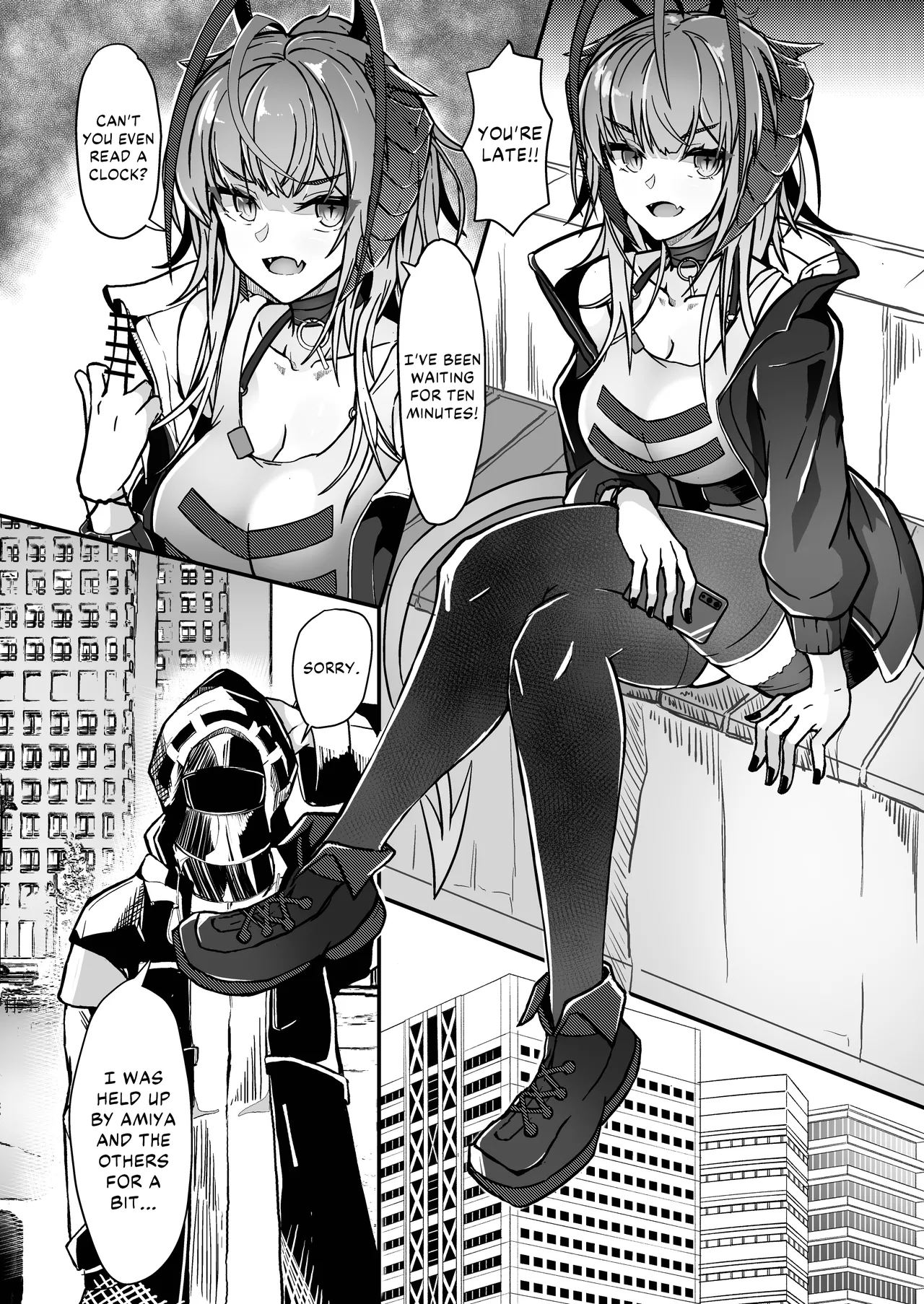 [AM6:44 (akasabi)]I'm a BAD GIRL 2(Arknights) [English] [DKKMD Translations] [Digital] Page 4