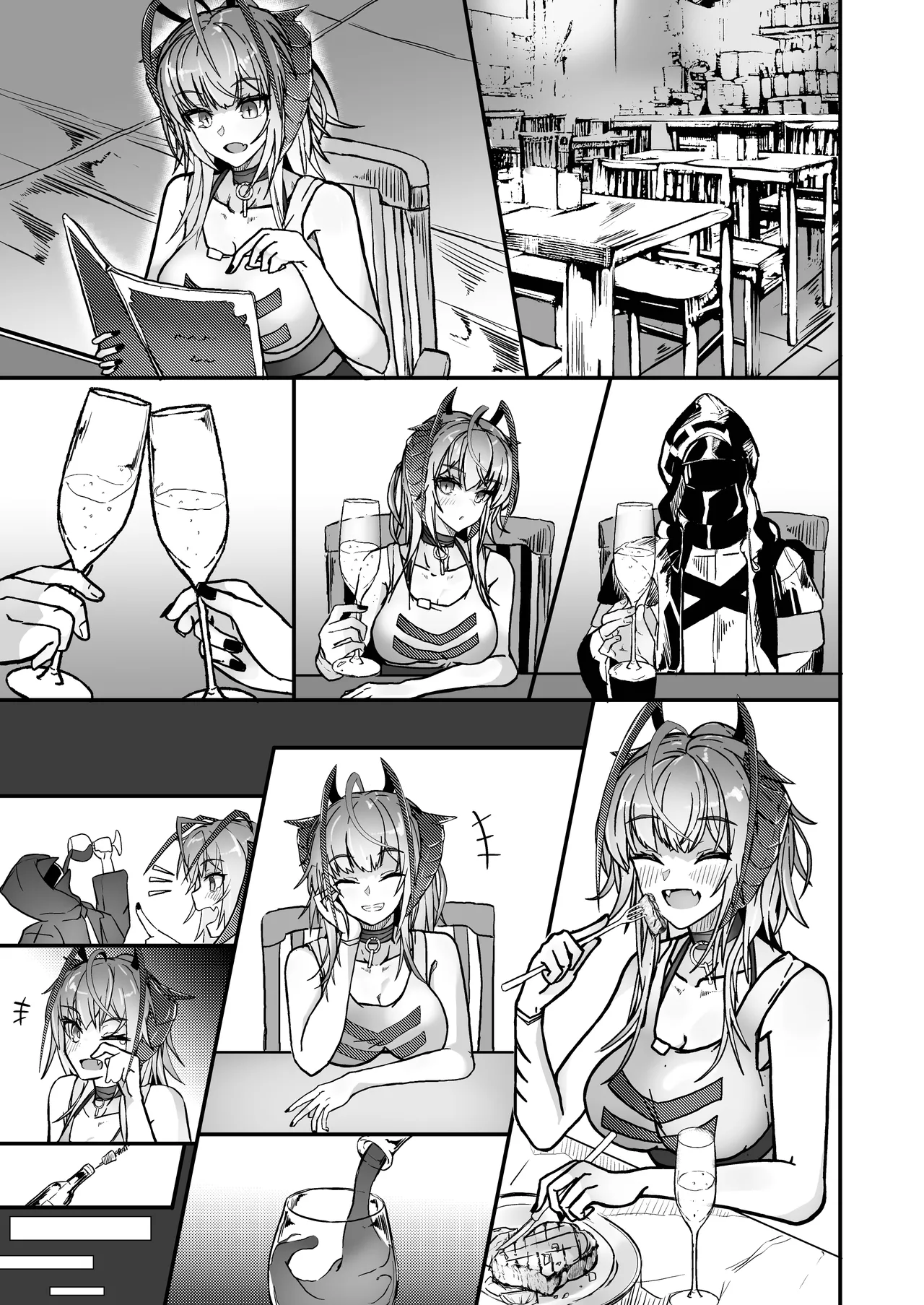 [AM6:44 (akasabi)]I'm a BAD GIRL 2(Arknights) [English] [DKKMD Translations] [Digital] Page 9