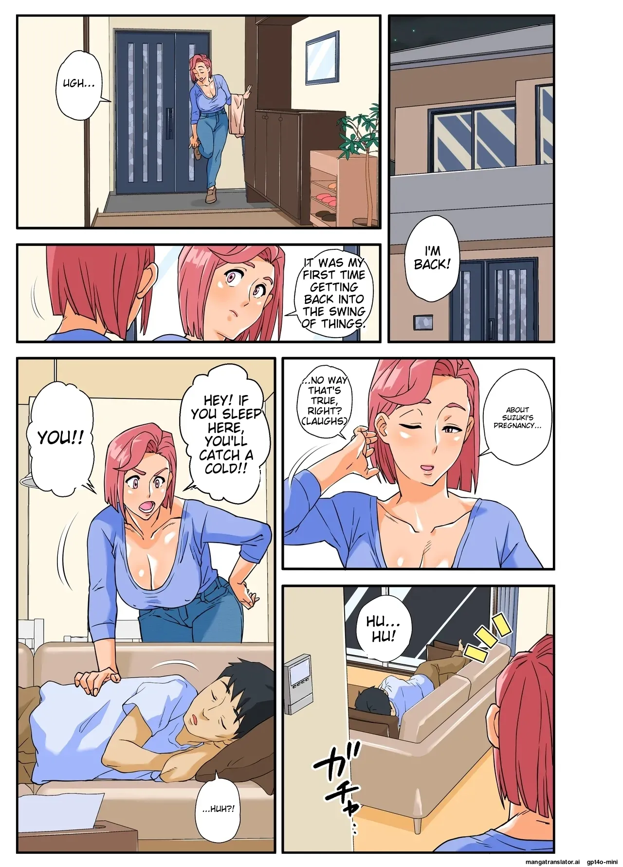 [Mosquito Man]Konbini Uwaki Tsuma[English] Page 51