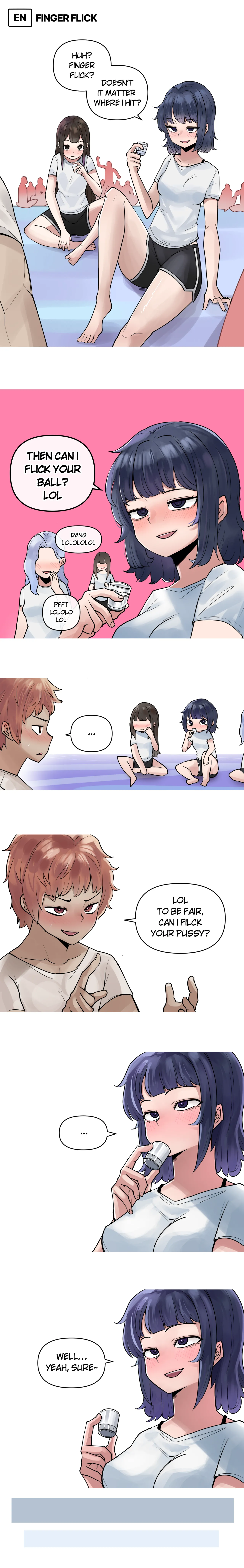 [LangD]2023-04-07 딱밤때리기(Finger flick) Page 1