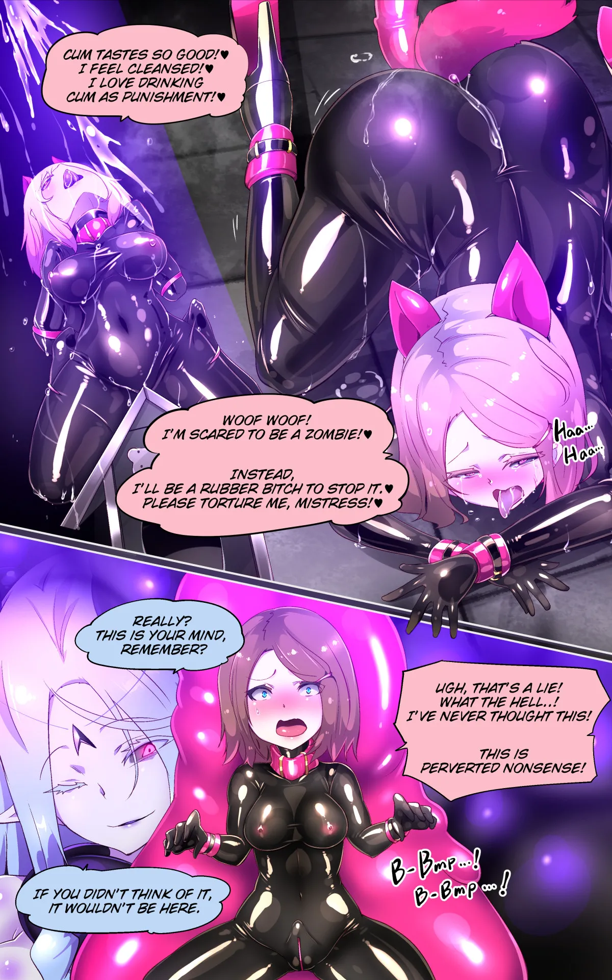 [Yasemura lo-ru (Teishoku, Toyono Kitsune.)]Midara na Jashin o Minukarete Kimi ga TS Inma ni Ochiru Manga -Inkou Gekka no Kansen Midara- | Dark Desires Under the Moonlight[English] Page 11
