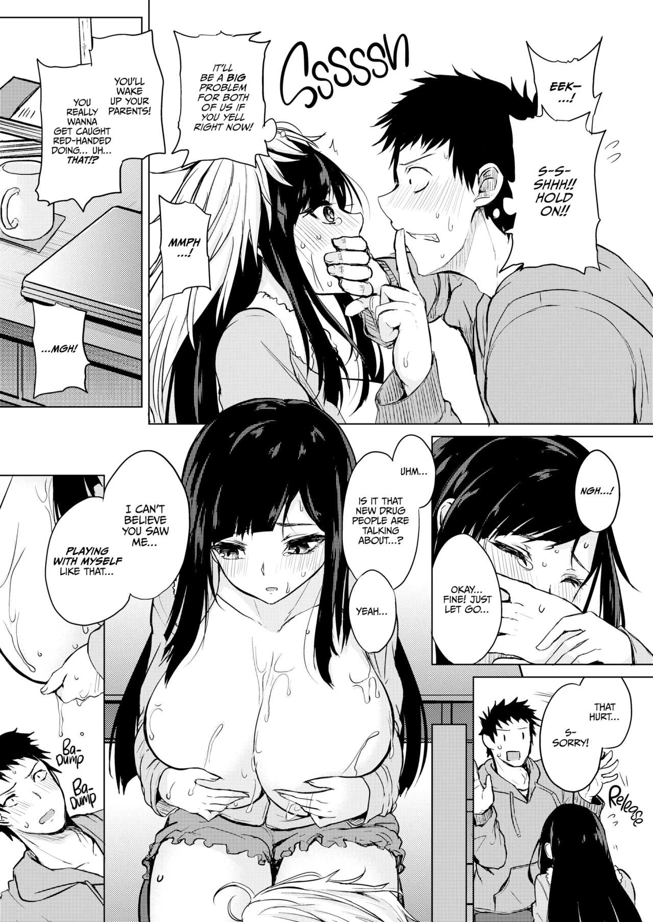 [Kurokawa Otogi]Netemo Sametemo Chichi Bakari | All I Want is Milk, Wheter I'm Awake or Asleep[English] Page 35