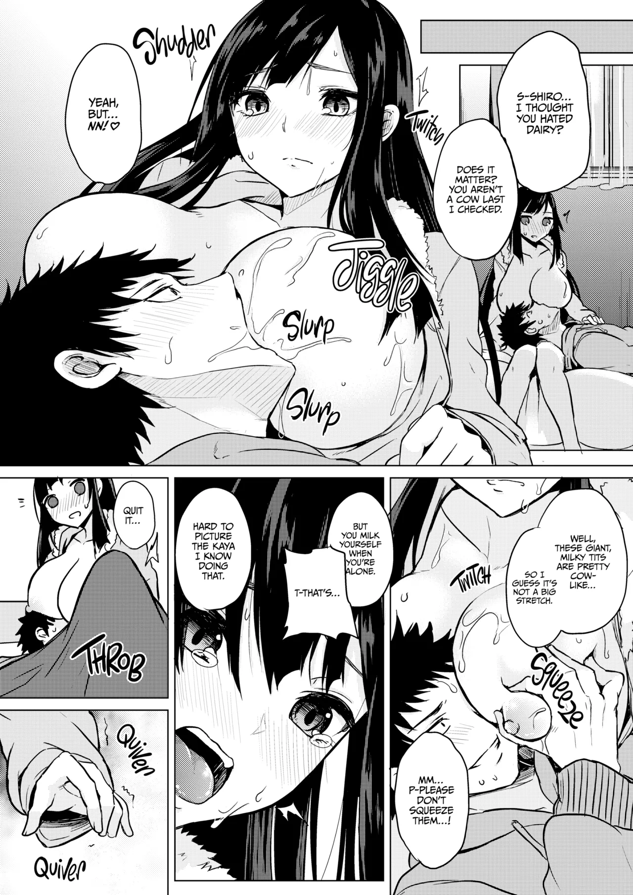 [Kurokawa Otogi]Netemo Sametemo Chichi Bakari | All I Want is Milk, Wheter I'm Awake or Asleep[English] Page 38