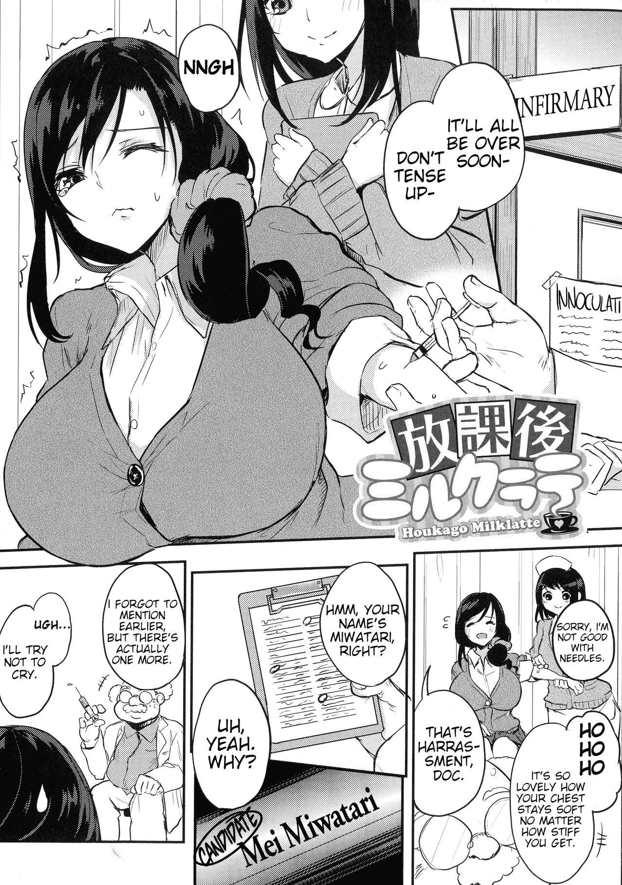 [Kurokawa Otogi]Netemo Sametemo Chichi Bakari | All I Want is Milk, Wheter I'm Awake or Asleep[English] Page 55