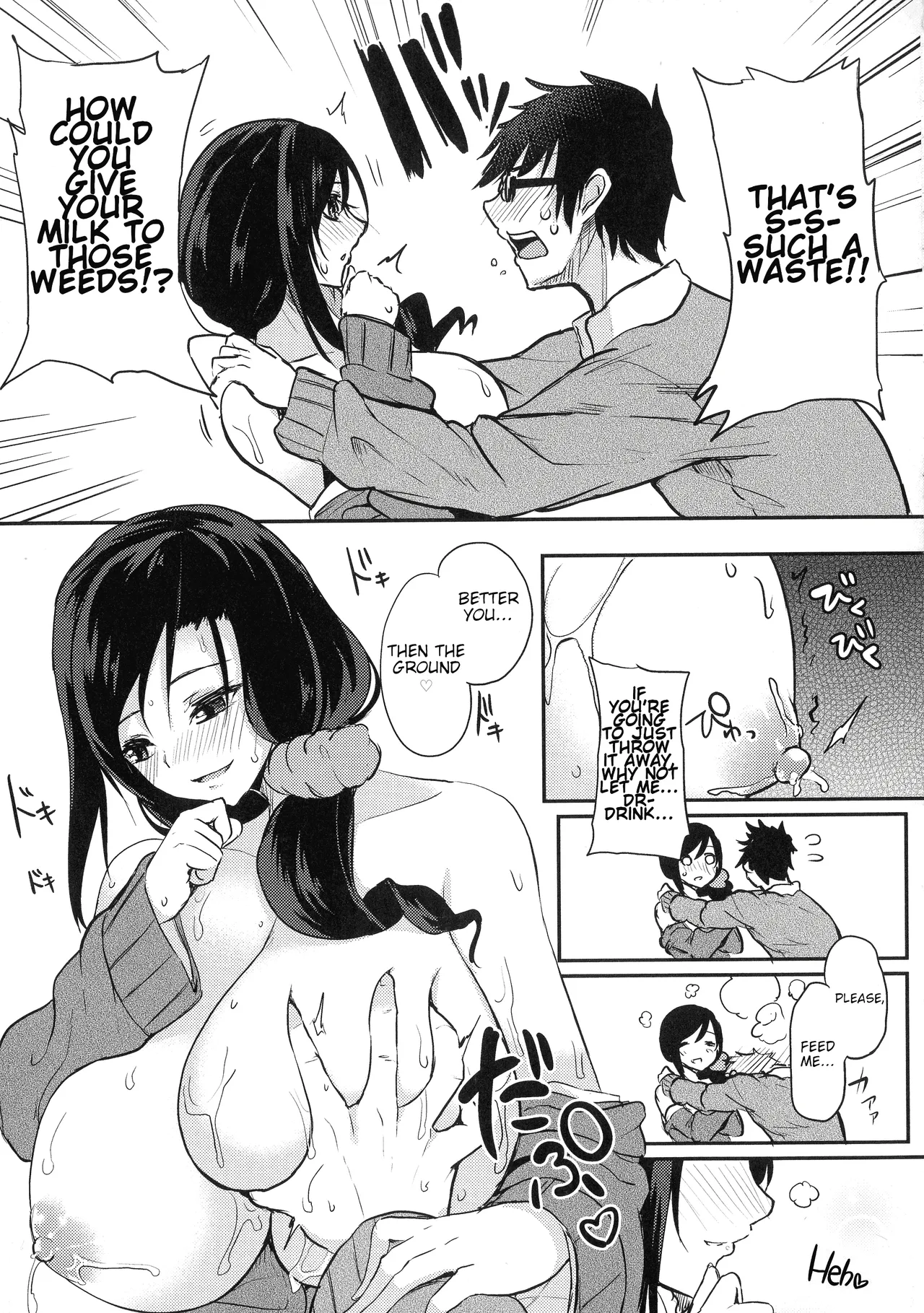 [Kurokawa Otogi]Netemo Sametemo Chichi Bakari | All I Want is Milk, Wheter I'm Awake or Asleep[English] Page 63