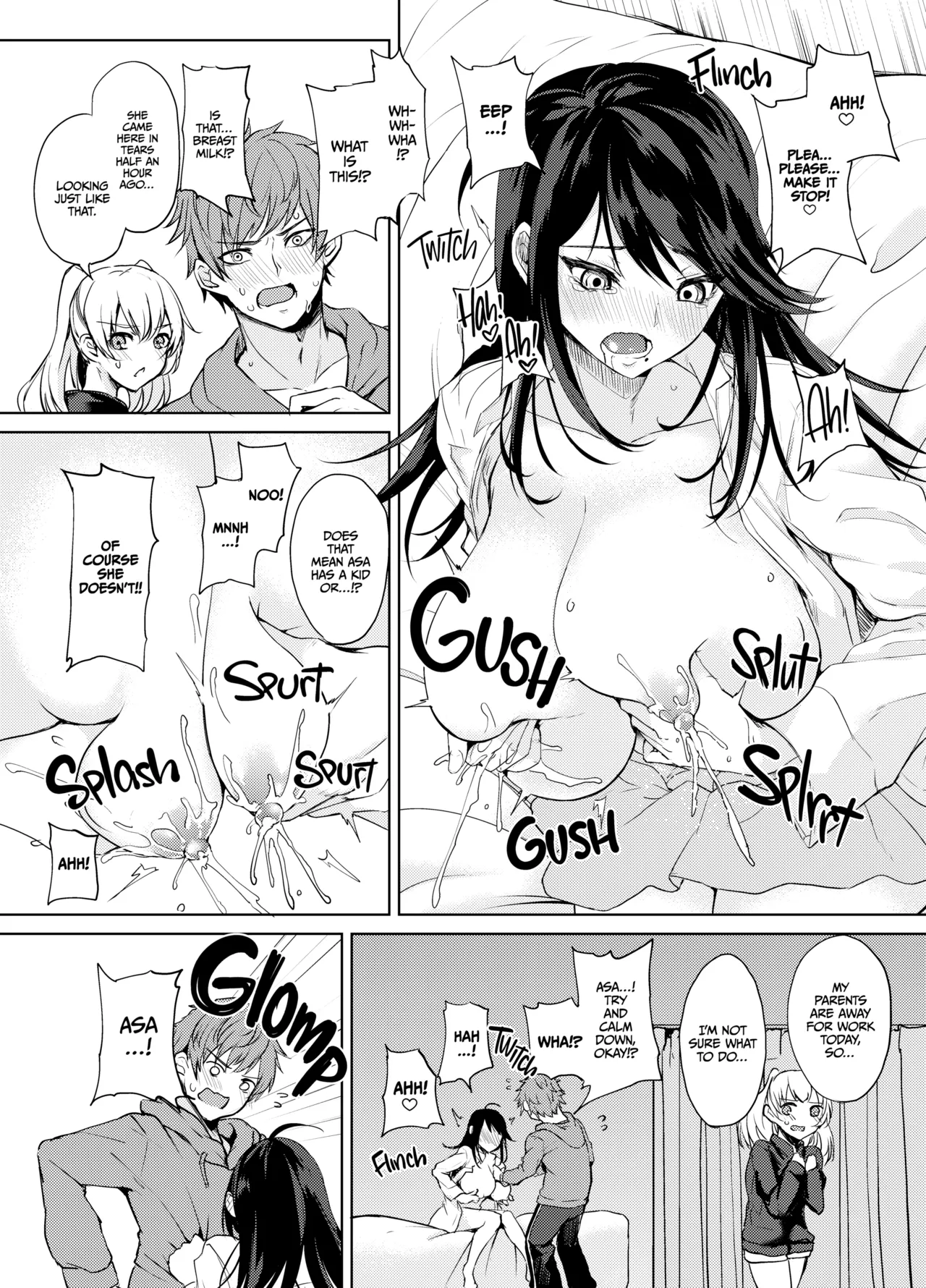 [Kurokawa Otogi]Netemo Sametemo Chichi Bakari | All I Want is Milk, Wheter I'm Awake or Asleep[English] Page 83