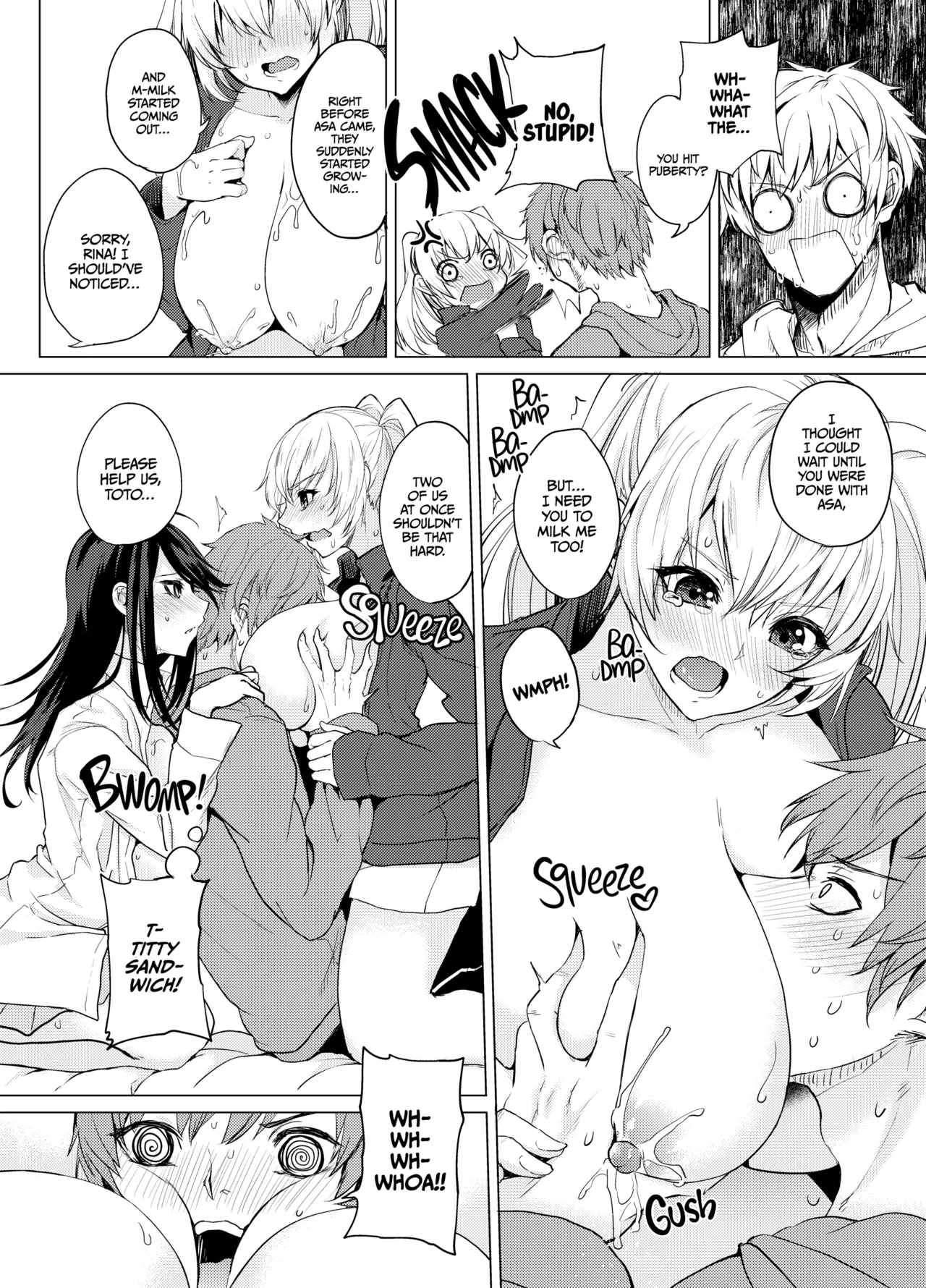 [Kurokawa Otogi]Netemo Sametemo Chichi Bakari | All I Want is Milk, Wheter I'm Awake or Asleep[English] Page 87