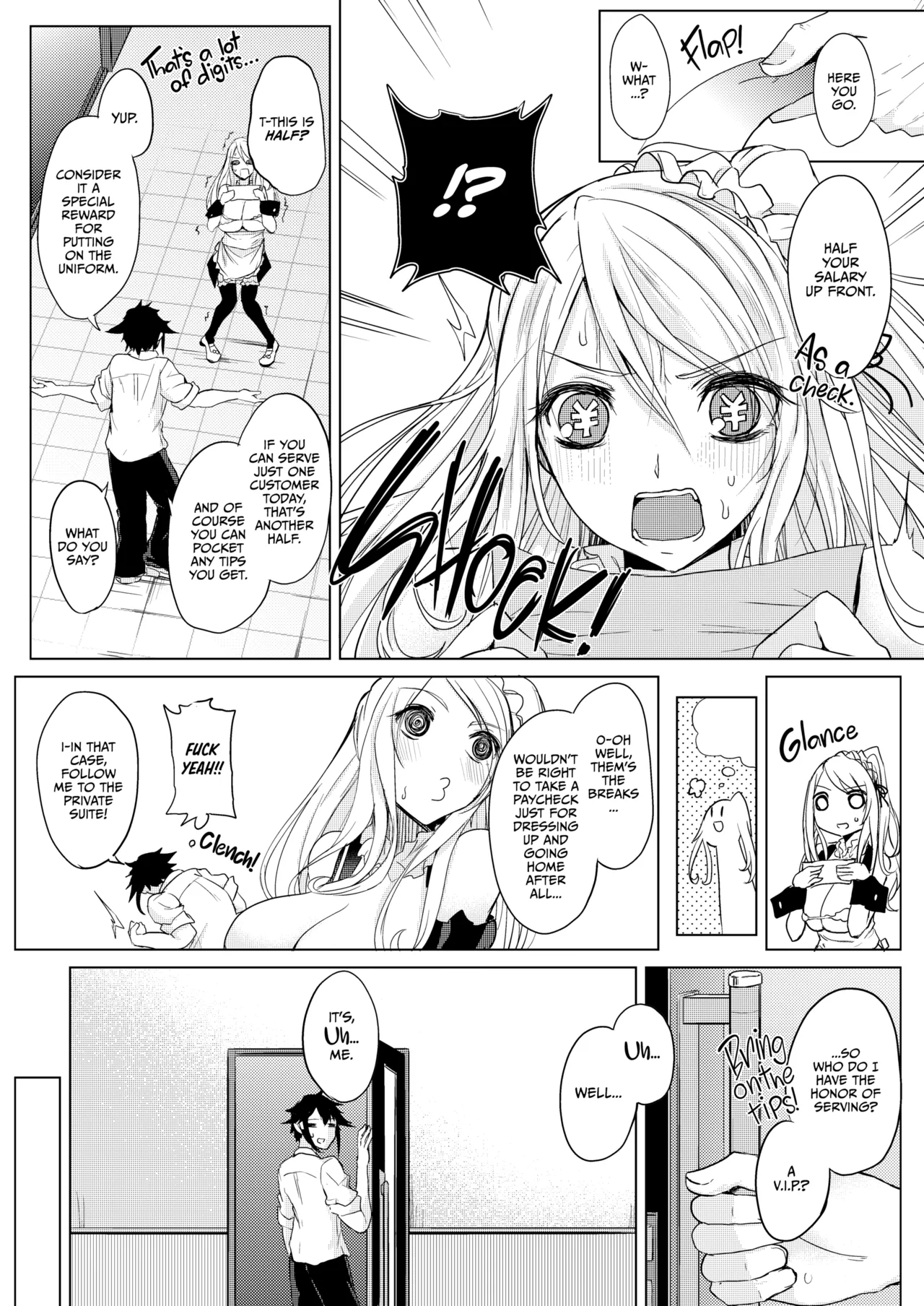 [Kurokawa Otogi]Netemo Sametemo Chichi Bakari | All I Want is Milk, Wheter I'm Awake or Asleep[English] Page 9