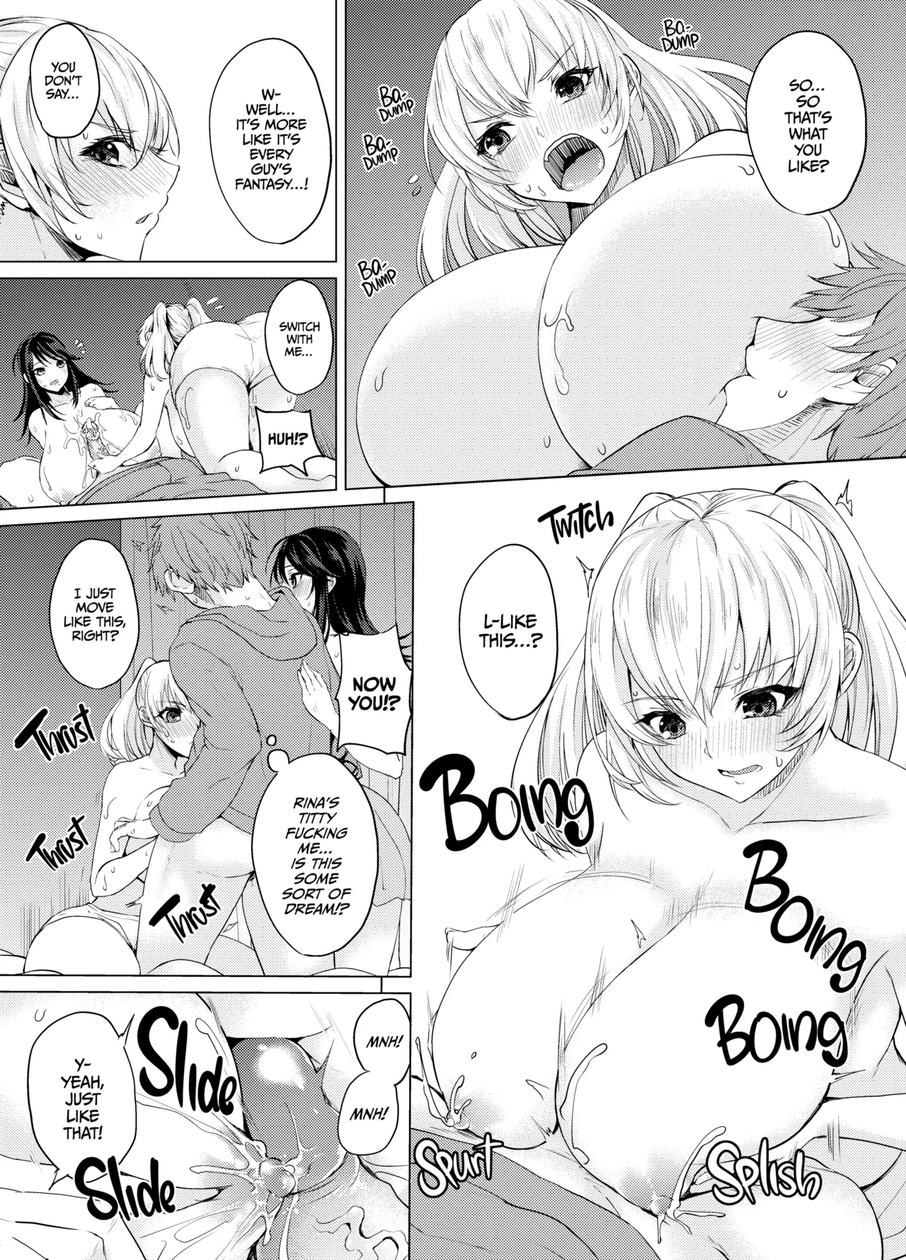 [Kurokawa Otogi]Netemo Sametemo Chichi Bakari | All I Want is Milk, Wheter I'm Awake or Asleep[English] Page 92