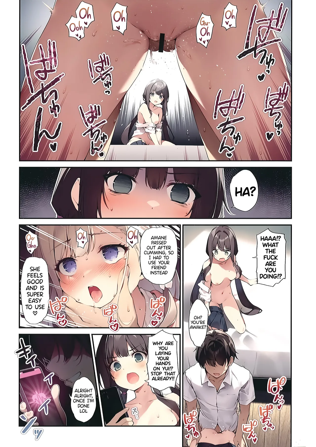 (C103) [KAROMIX (karory)]Imouto to Imouto no Shinyuu de Saimin Taisei EX no Seiso JC to Saimin de Ichaicha Suru Hon | A Book about using Hypno to Fuck my Little Sister and her Pure JC Friend with Hypno Resistance EX[English] [Entropy] Page 12