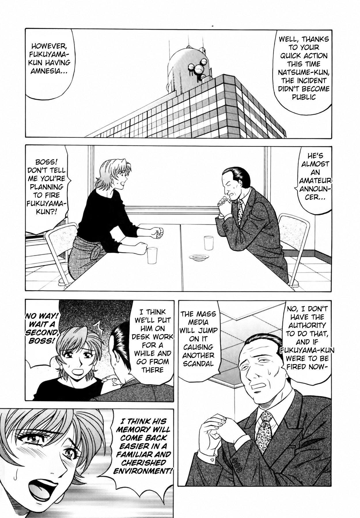 [Ozaki Akira]Caster Natsume Reiko no Yuuwaku Vol. 4[English] Page 14