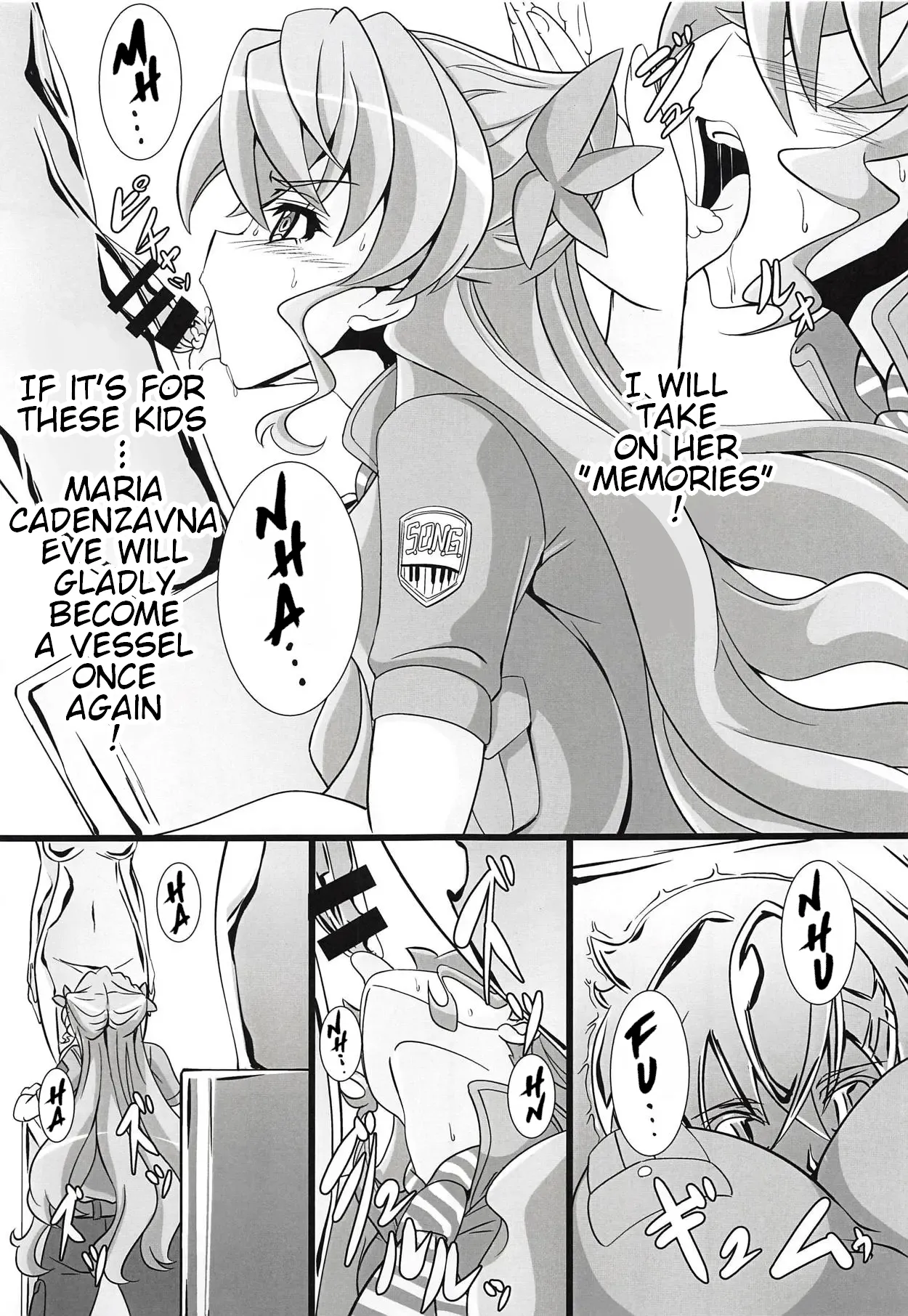 (Zesshou Stage 8) [Sugareya Shouten (Various)]Bessatsu Comic Zessyo Moreugesseoyo Goudoubon(Senki Zesshou Symphogear) [English] Page 28