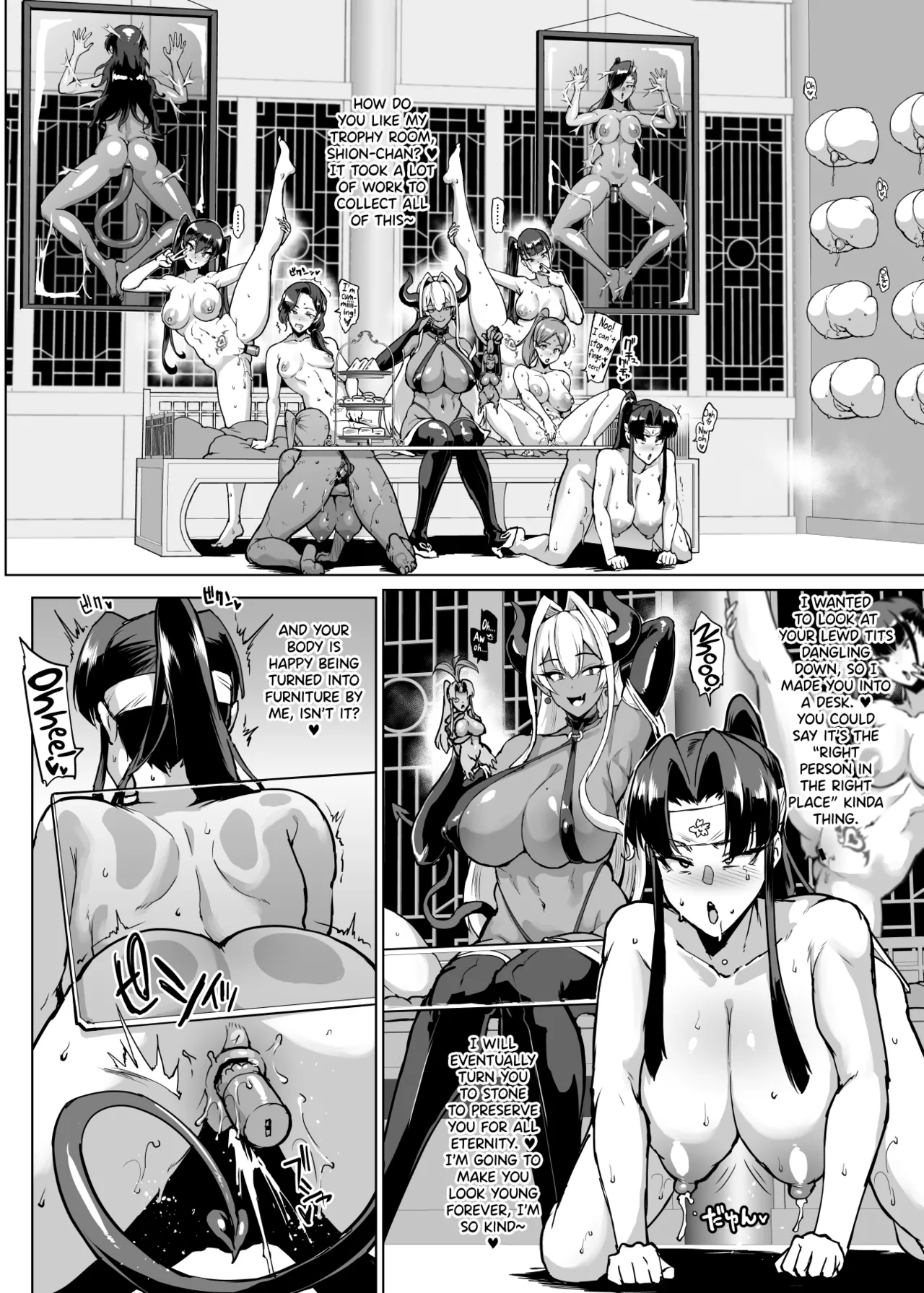[Fan no Hitori]J○ Taimabu S3 Chokuchou Mandragora Saibai Ryoujoku Manga(Zenpen) [English] [biribiri] Page 9
