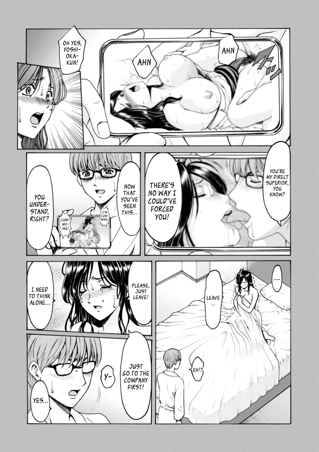 [Hoshino Ryuichi]Hitozuma no Kao ~Anal o Karareta Onna-tachi~[English] [Digital] [biribiri] Page 27