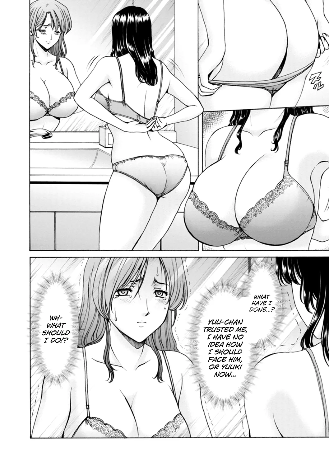 [Hoshino Ryuichi]Hitozuma no Kao ~Anal o Karareta Onna-tachi~[English] [Digital] [biribiri] Page 28