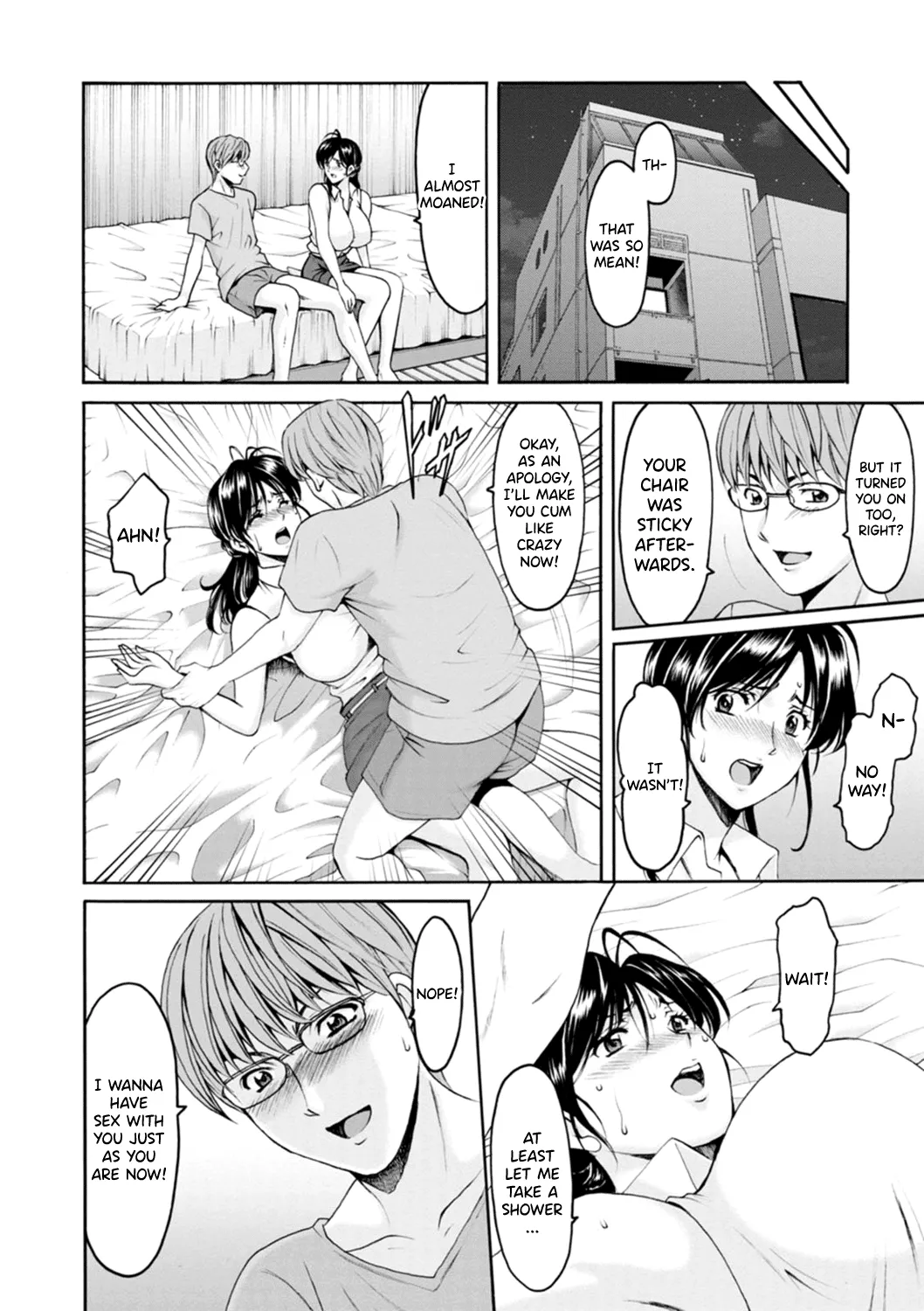 [Hoshino Ryuichi]Hitozuma no Kao ~Anal o Karareta Onna-tachi~[English] [Digital] [biribiri] Page 76