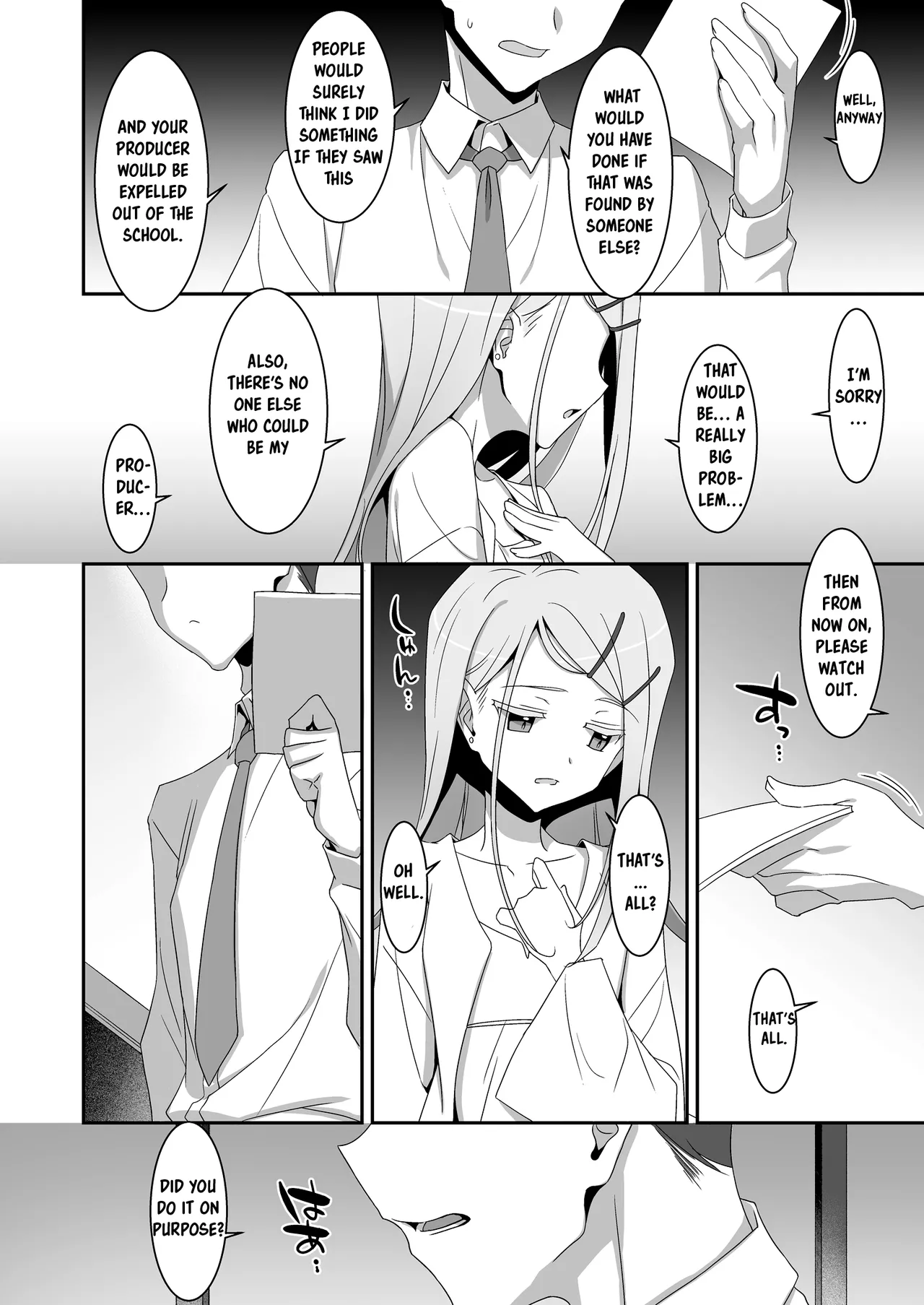 [TIES (Takei Ooki)]Hiro to Note.  | Hiro's Notebook(Gakuen IDOLM@STER) [English] [Digital] Page 8