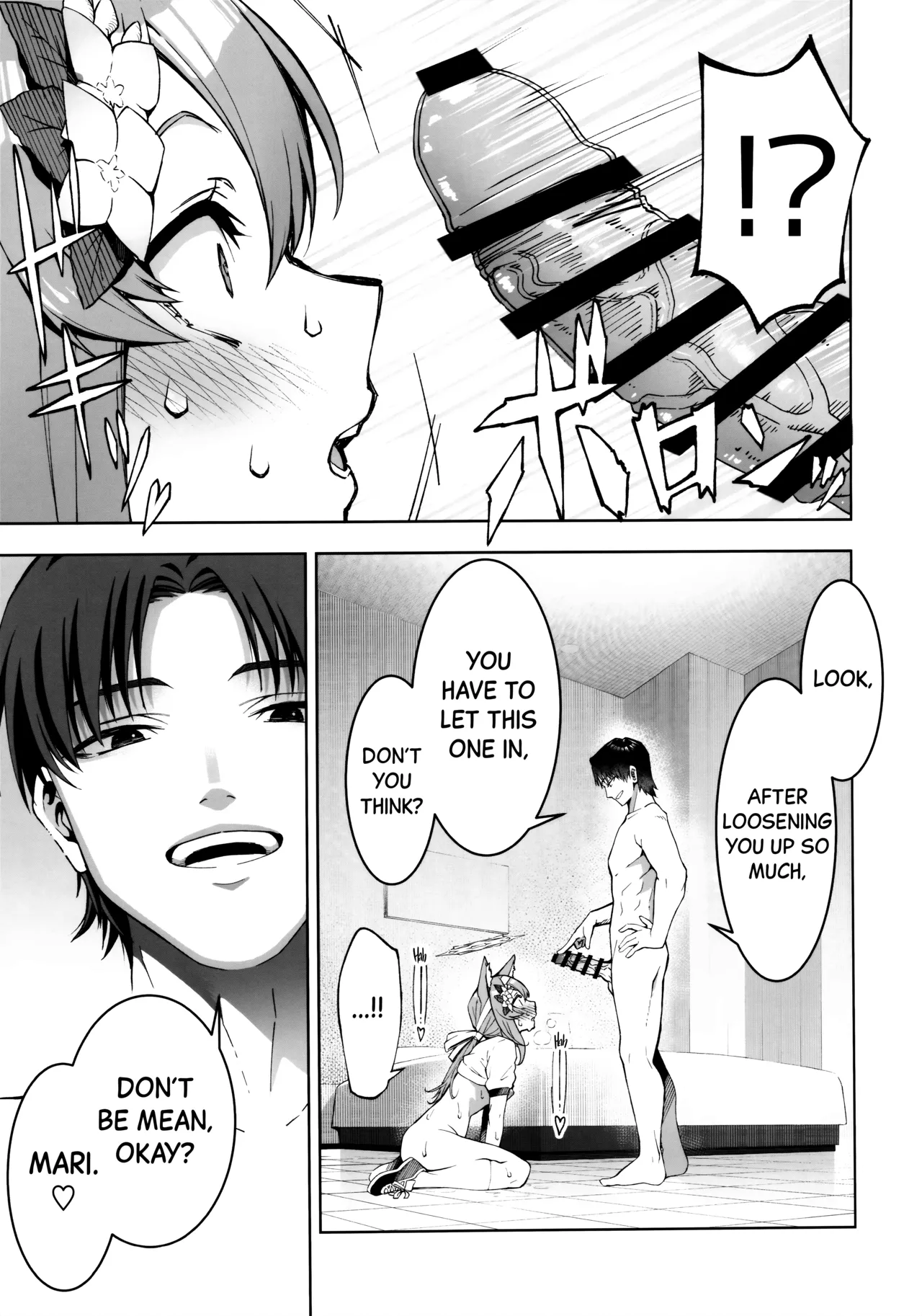 (C104) [Izumiya (Mikoma Sanagi)]Iochi Mari wa Furachi na Mari | Iochi Mari being a Naughty Mari(Blue Archive)[English][Black Grimoires] Page 14