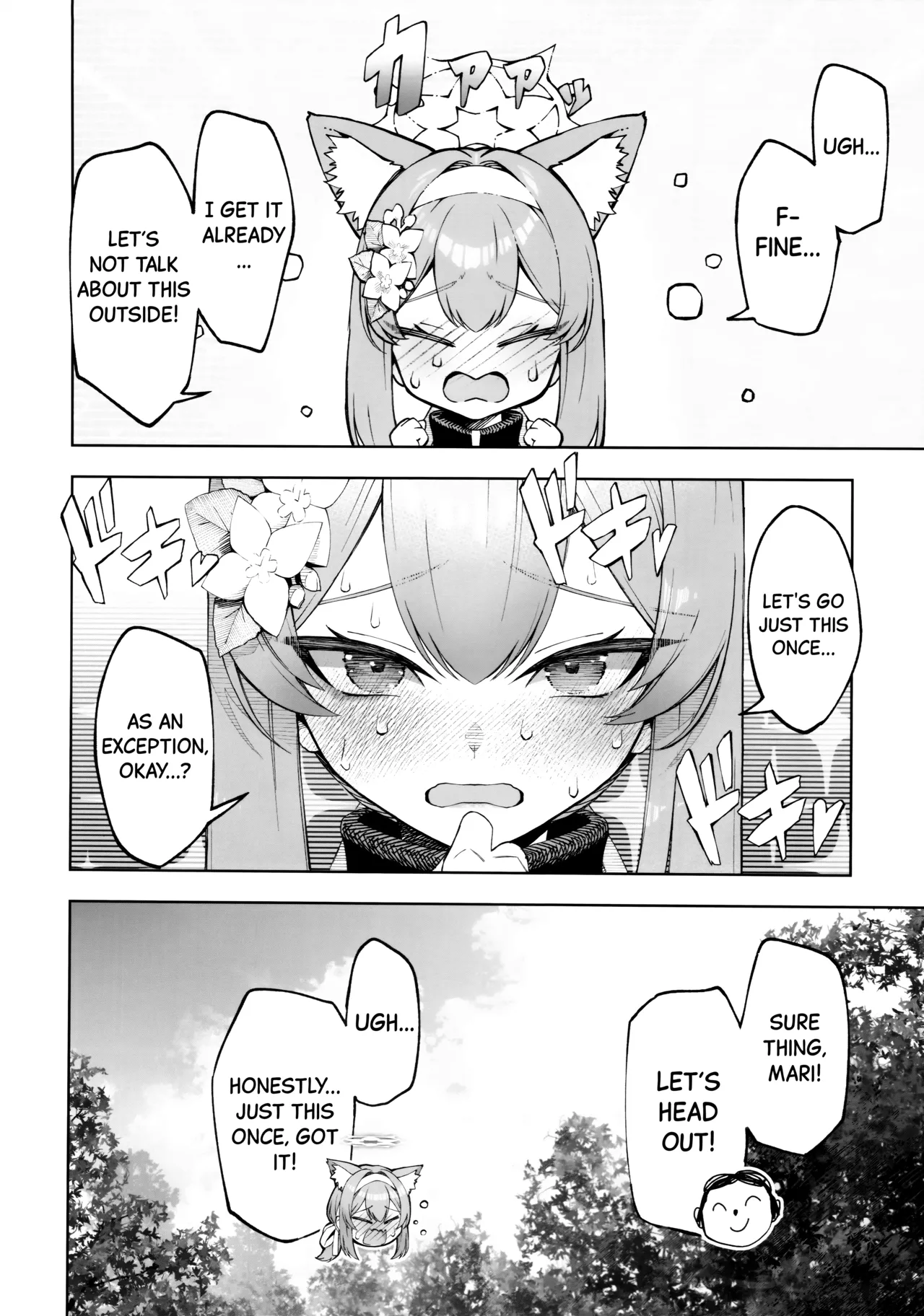 (C104) [Izumiya (Mikoma Sanagi)]Iochi Mari wa Furachi na Mari | Iochi Mari being a Naughty Mari(Blue Archive)[English][Black Grimoires] Page 7