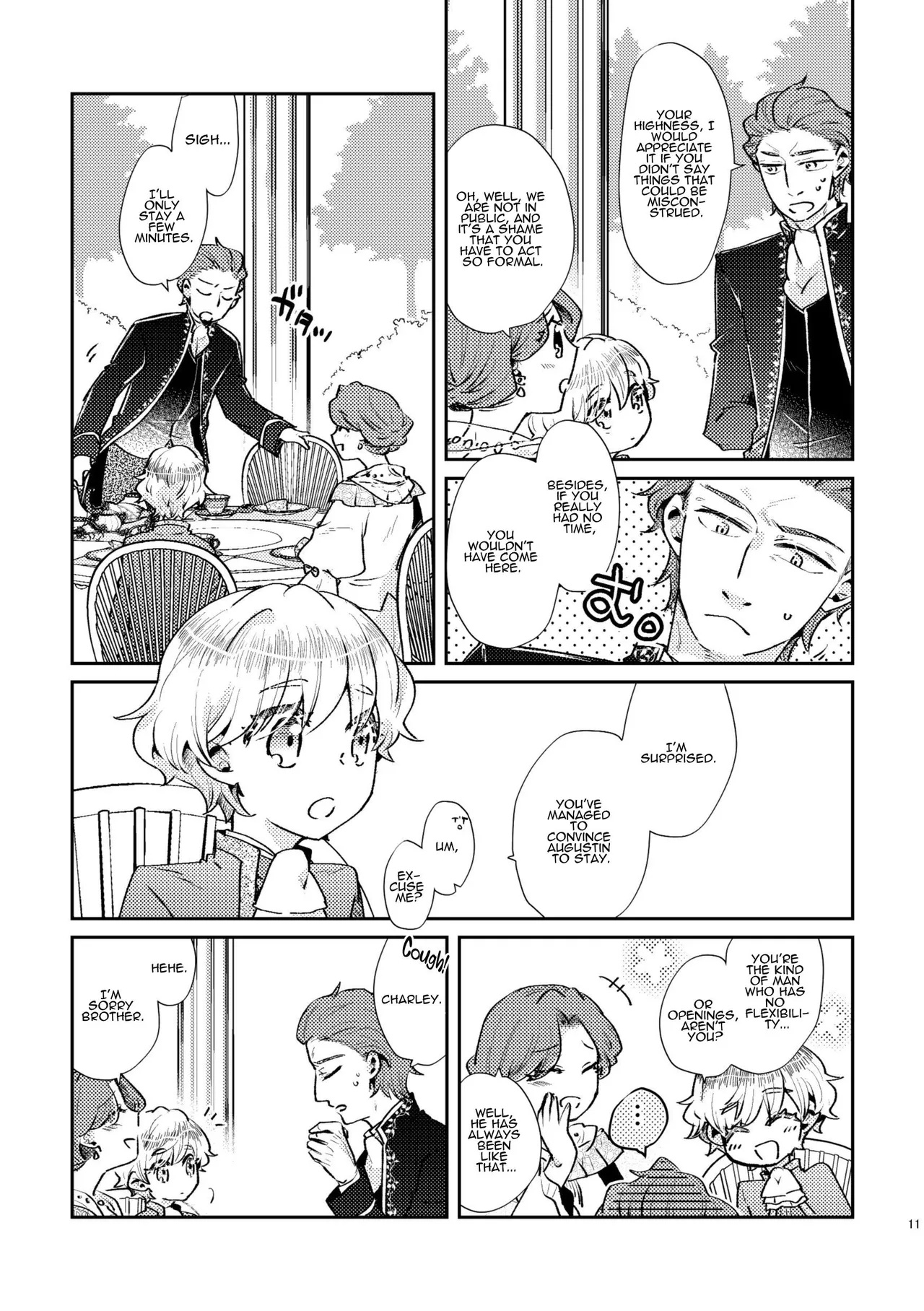 [Guzunoro. (Arishiro Ichiya)]Shounen Ou to Toshiue Ouhi past days[English] [ADTL] Page 12