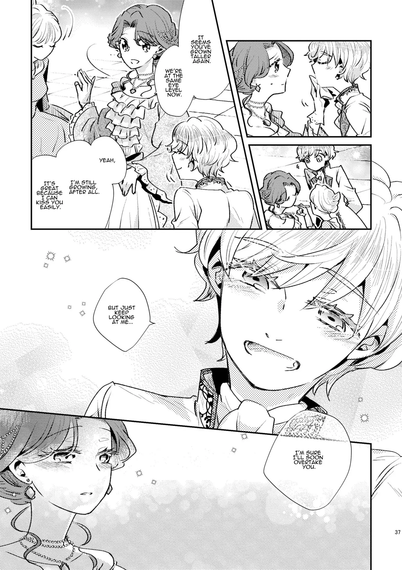[Guzunoro. (Arishiro Ichiya)]Shounen Ou to Toshiue Ouhi past days[English] [ADTL] Page 38