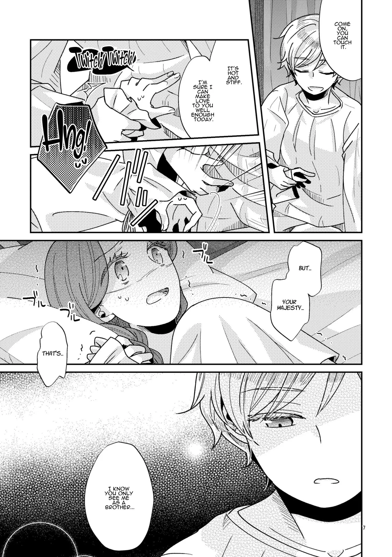 [Guzunoro. (Arishiro Ichiya)]Shounen Ou to Toshiue Ouhi | The Boy King and His Older Queen[English] [ADTL] Page 8