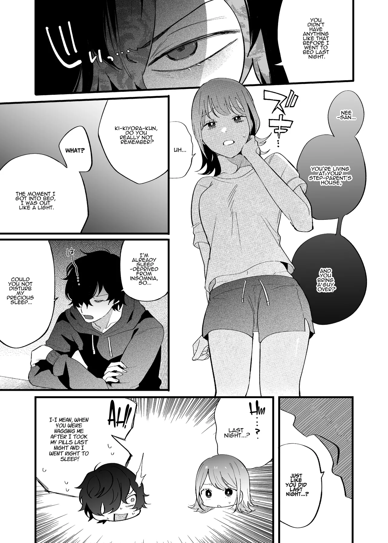 [SOUMUNCHI (Gurida Soumu)]Menhera Gitei no Muyuubyou Ecchi "Yobai Daisakusen!" Comicalize Ban | Sleepwalk Sex with your Crazy Stepbrother[English] [ADTL] Page 36
