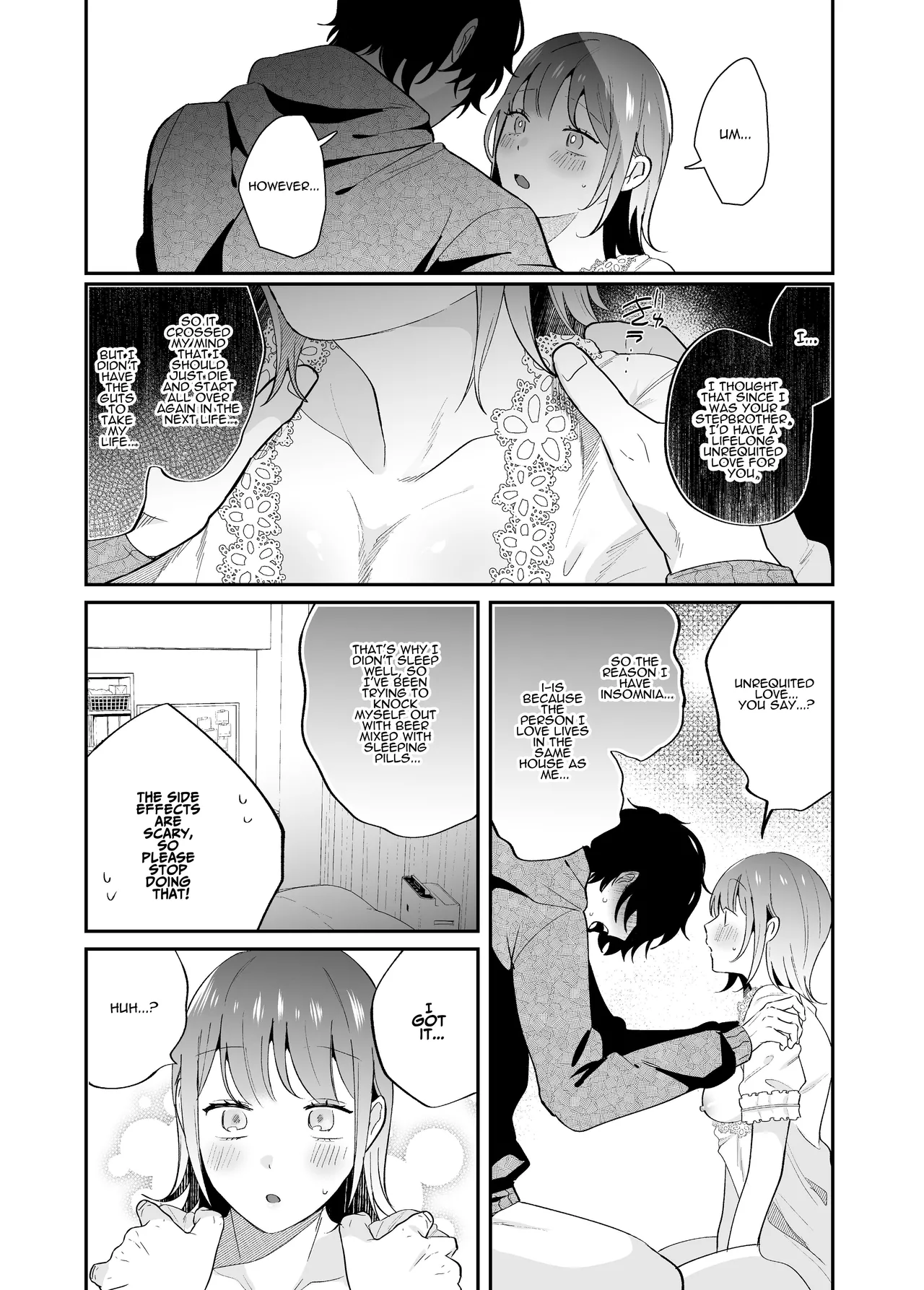 [SOUMUNCHI (Gurida Soumu)]Menhera Gitei no Muyuubyou Ecchi "Yobai Daisakusen!" Comicalize Ban | Sleepwalk Sex with your Crazy Stepbrother[English] [ADTL] Page 79