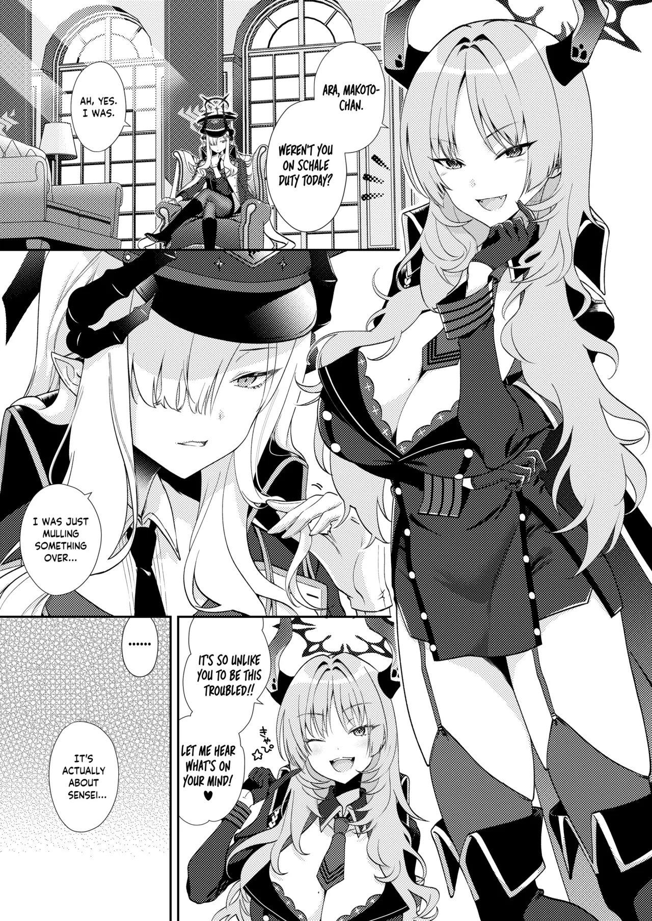[ivy girl (Quatraise)]PAPER TIGER(Blue Archive) [English] [Tea Party Scans] [Digital] Page 5