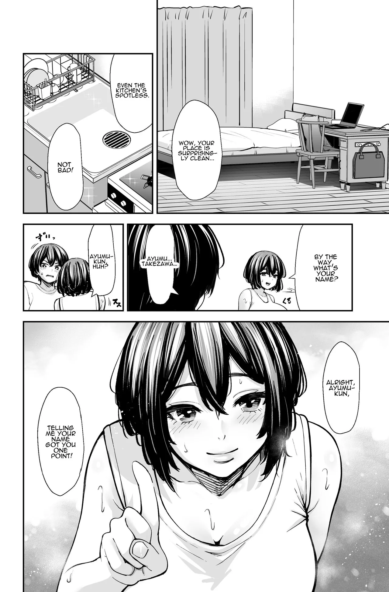 [e9]Seiyoku no Tsuyoi AroThir Onna wa Kirai desu ka? ~Yasei no Kyonyuu ga Yuuwaku shite kita~ | Do You Dislike Horny Women In Their 30s? ~A Wild, Busty Beauty Seduced Me~[English] [ADTL] Page 15