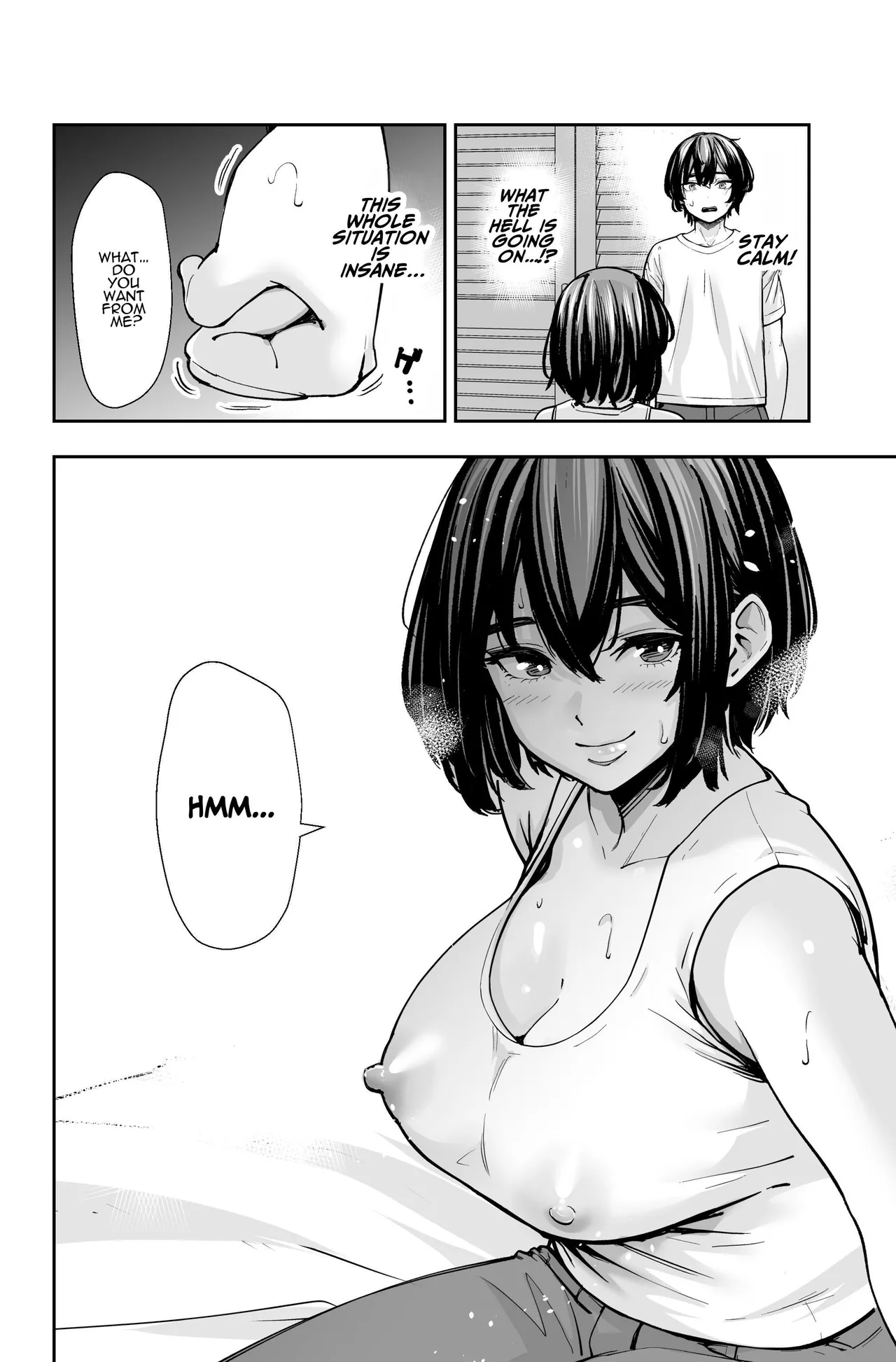 [e9]Seiyoku no Tsuyoi AroThir Onna wa Kirai desu ka? ~Yasei no Kyonyuu ga Yuuwaku shite kita~ | Do You Dislike Horny Women In Their 30s? ~A Wild, Busty Beauty Seduced Me~[English] [ADTL] Page 17