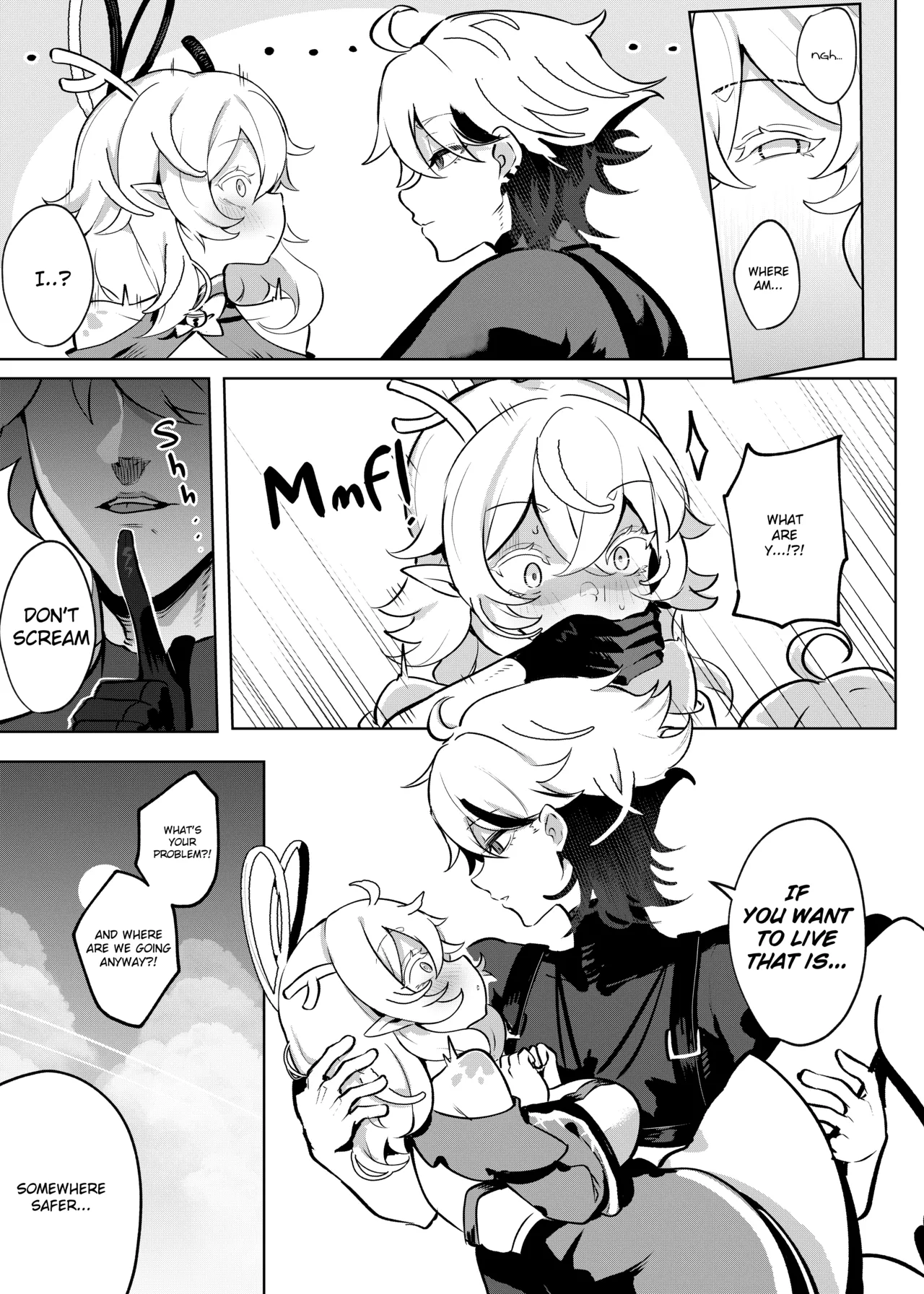 [Onigashima (Onigensou)]The Dragon became a slave to pleasure[English] Page 3