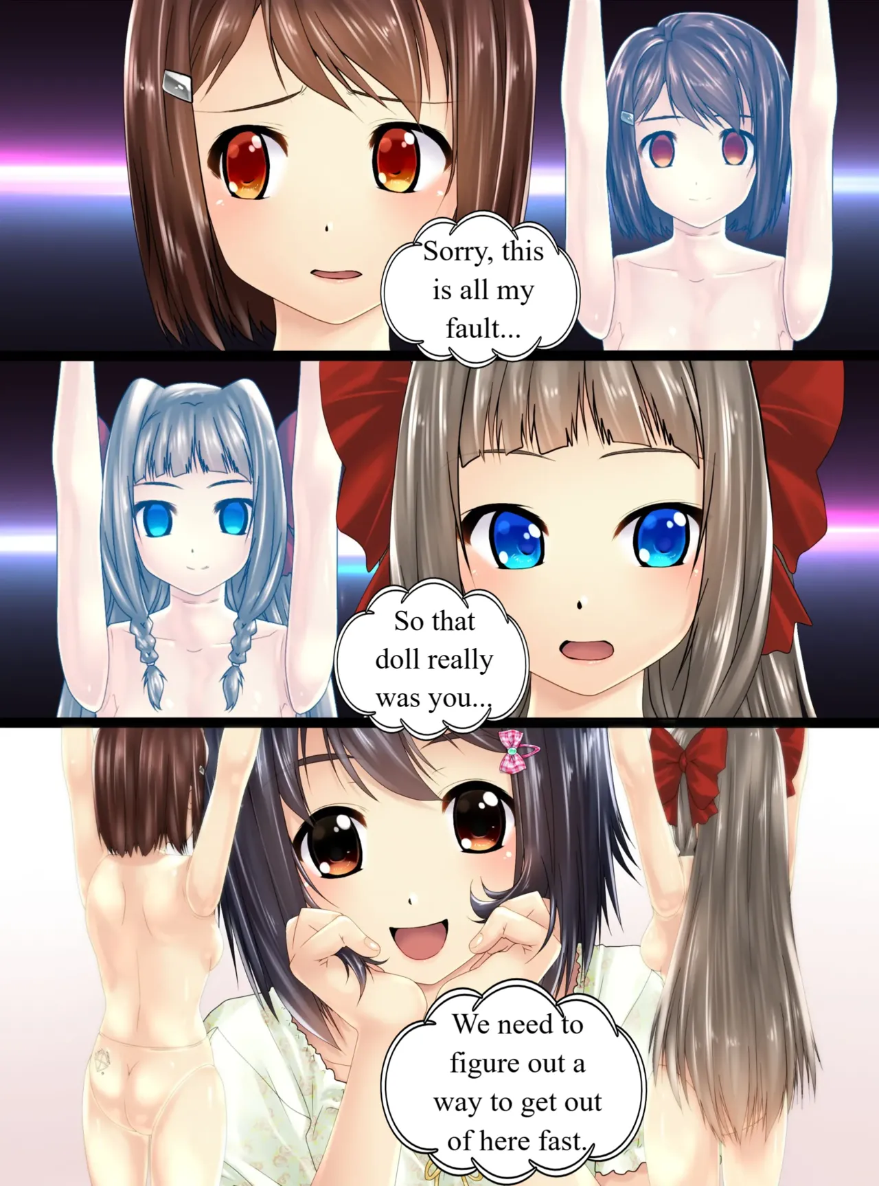 [Shinenkan (Shizuki Shuuya, Toki)]Bishoujo-tachi ga Oningyou ni Natta You desu yo? | Beauties Are Turning Into Dolls, Aren’t They?[English] Page 9