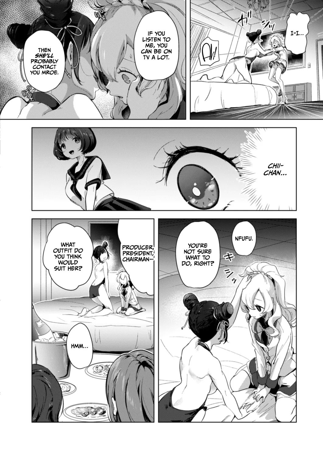 [Chorimokki]Geinou Katsudou wa Yuri Ecchi no Ato de Ch. 4(COMIC Reboot Vol. 18) [English] [CulturedCommissions] [Digital] Page 10