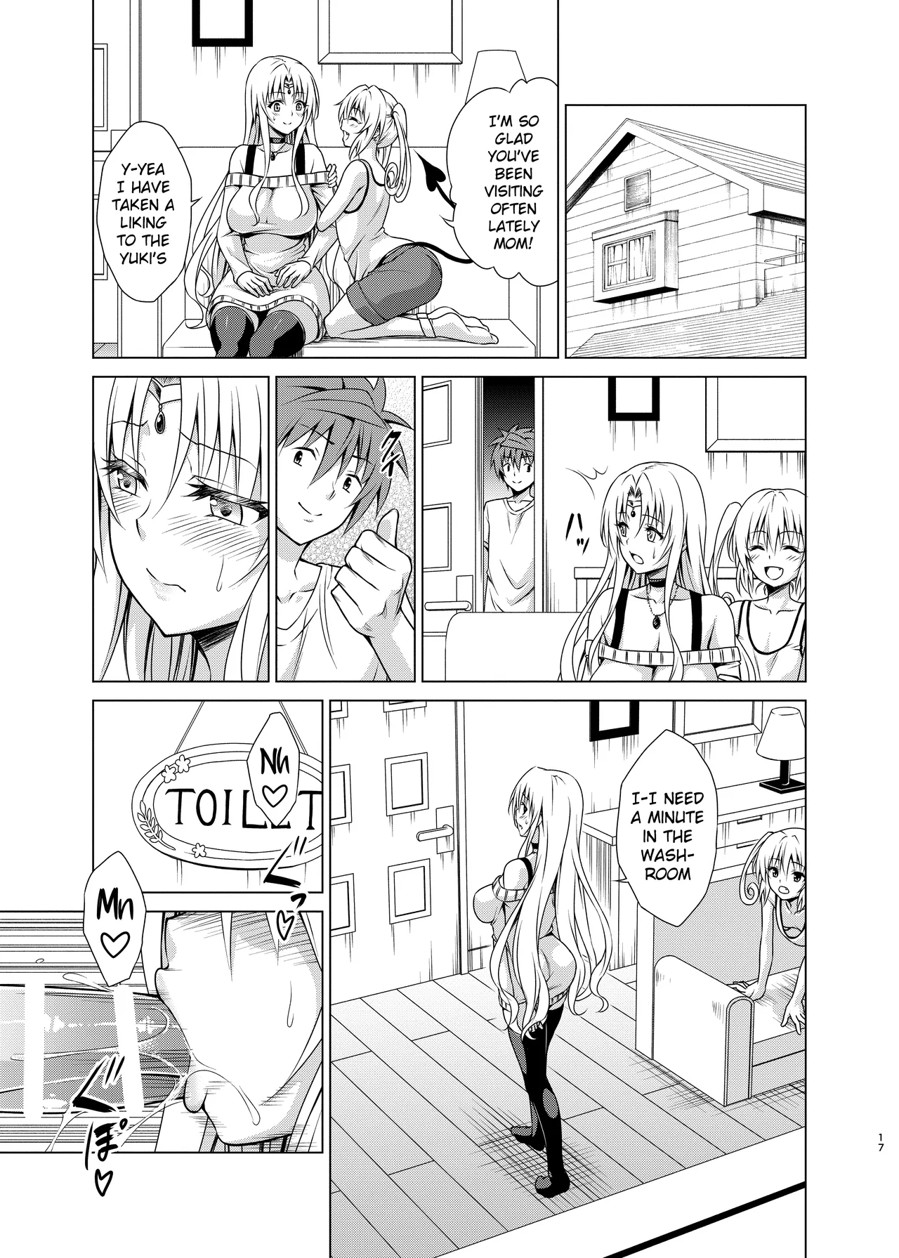 [TORA MACHINE (Kasukabe Taro)]Mesuinu Ouhi | Bitch Queen(To LOVE-Ru) [English] [Digital] Page 16