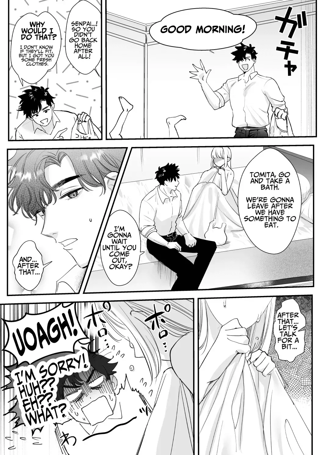 [Rewr]Kaerenai Futari ~Taifuu no Yoru, Akogare no Senpai to...Aibeya Dekiai Nama Koubi~ | They Can't Go Back ~Alone with Senpai on a Typhoon Night~[English] Page 49
