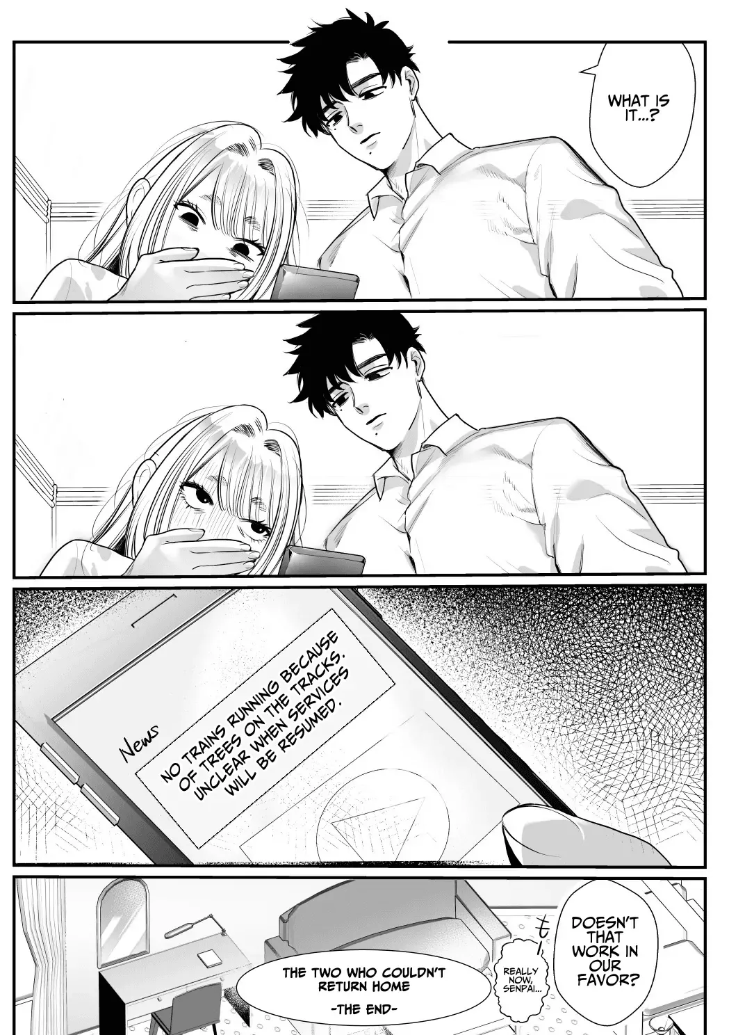 [Rewr]Kaerenai Futari ~Taifuu no Yoru, Akogare no Senpai to...Aibeya Dekiai Nama Koubi~ | They Can't Go Back ~Alone with Senpai on a Typhoon Night~[English] Page 55