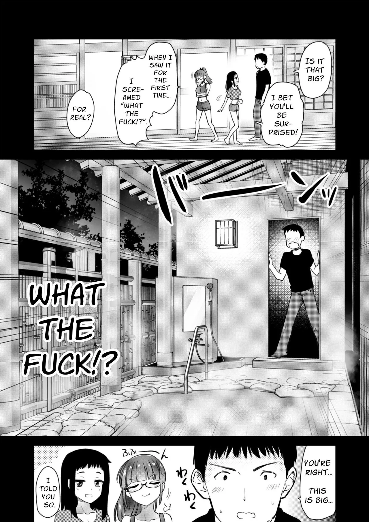 [Shin Hijiridou Honpo (Hijiri Tsukasa)]H na Fuushuu ga Aru Inaka de, Itoko to Gishi to Issho ni Ofuro ni Hairu Hanashi. | In A Countryside Village With An Odd Custom, I Bathe With My Step-Sisters.[Digital] [English] [Solid Rose] Page 6