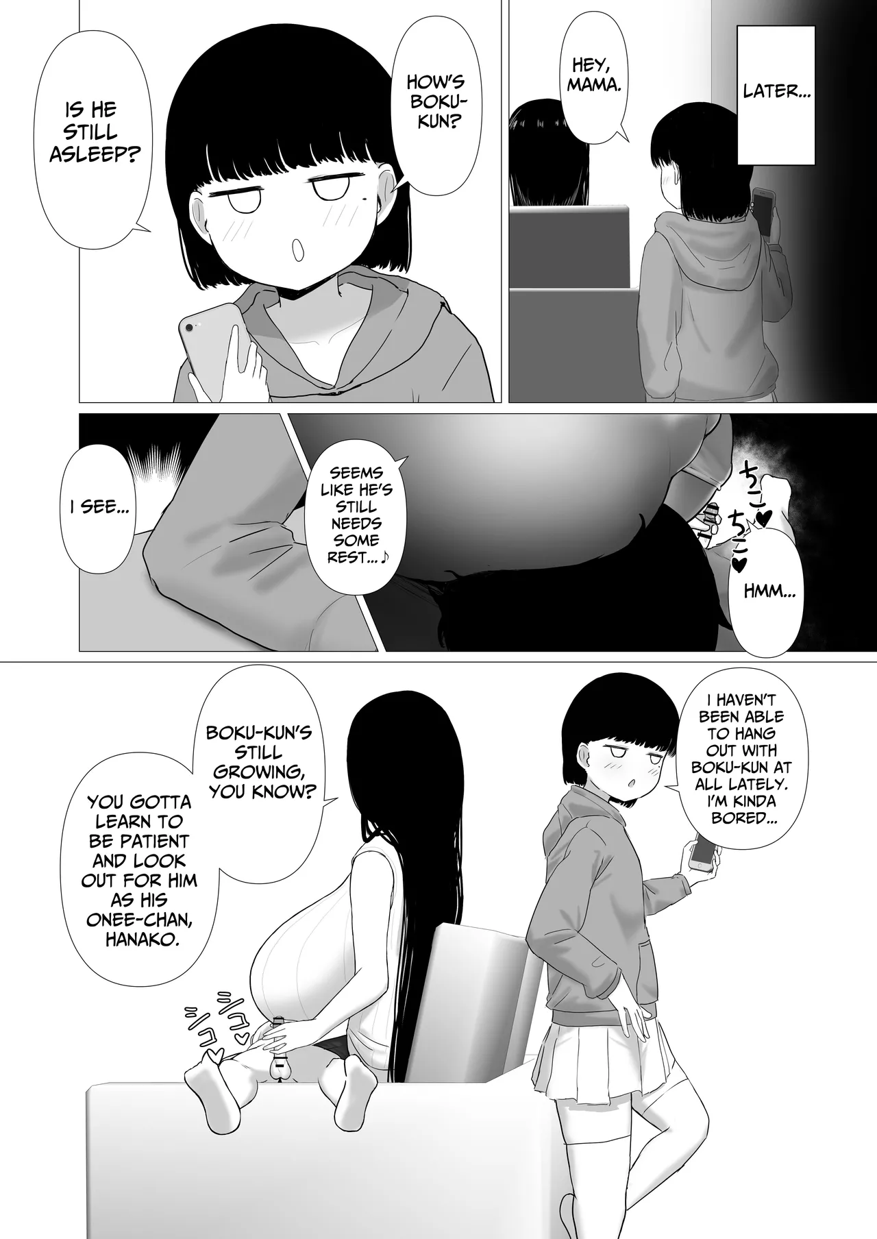 [Pastaskii]Ottori Mama Musume no Osananajimi to Naisho no Kozukuri | A Gentle Mommy Who Secretly Makes Babies With Her Daughter's Childhood Friend[English] [tsuyoshi] Page 40