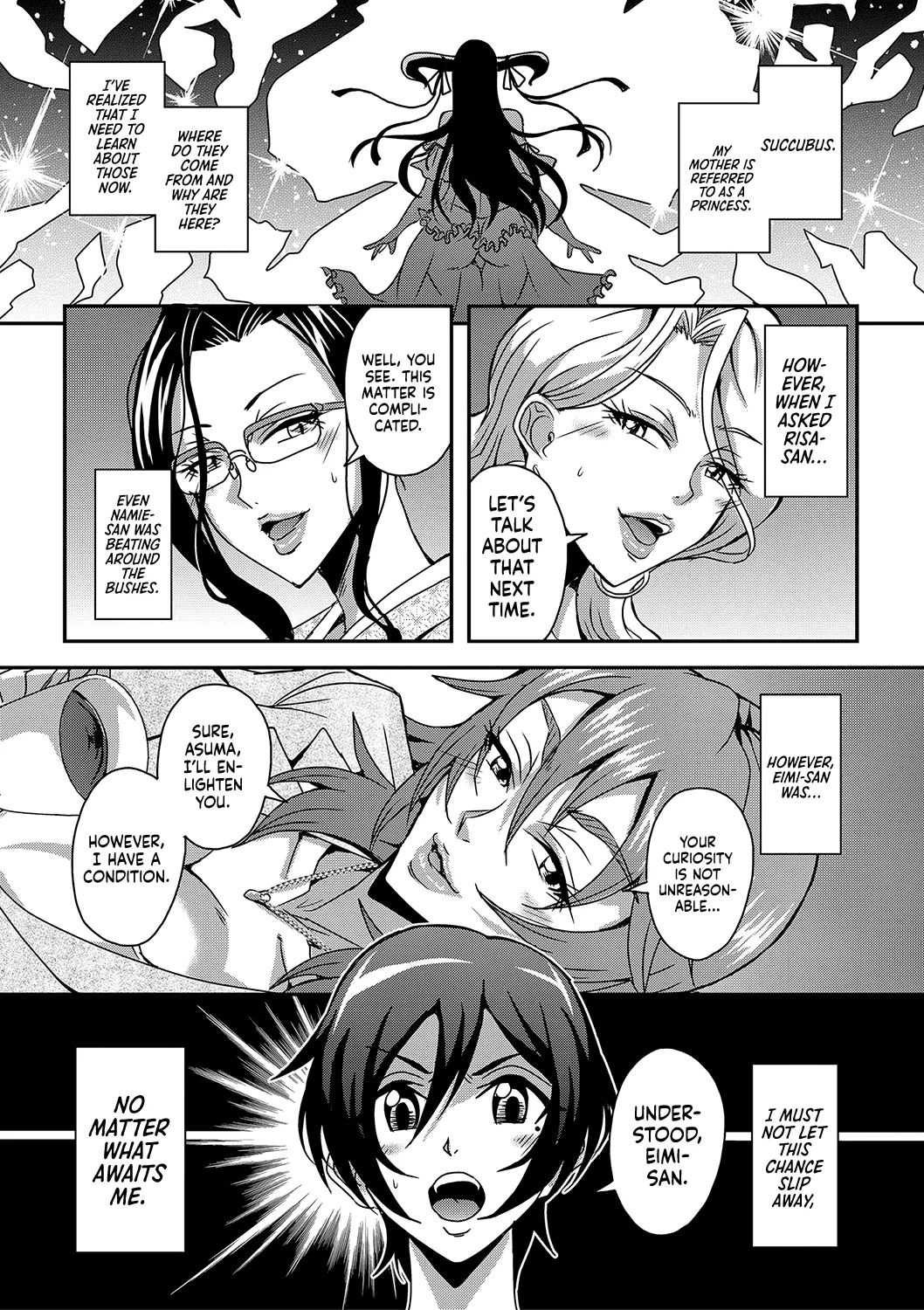 [Mifune Seijirou]Boku to Succubus Mama-tachi to no Harem Life[English] [Hennojin] [Digital] Page 104