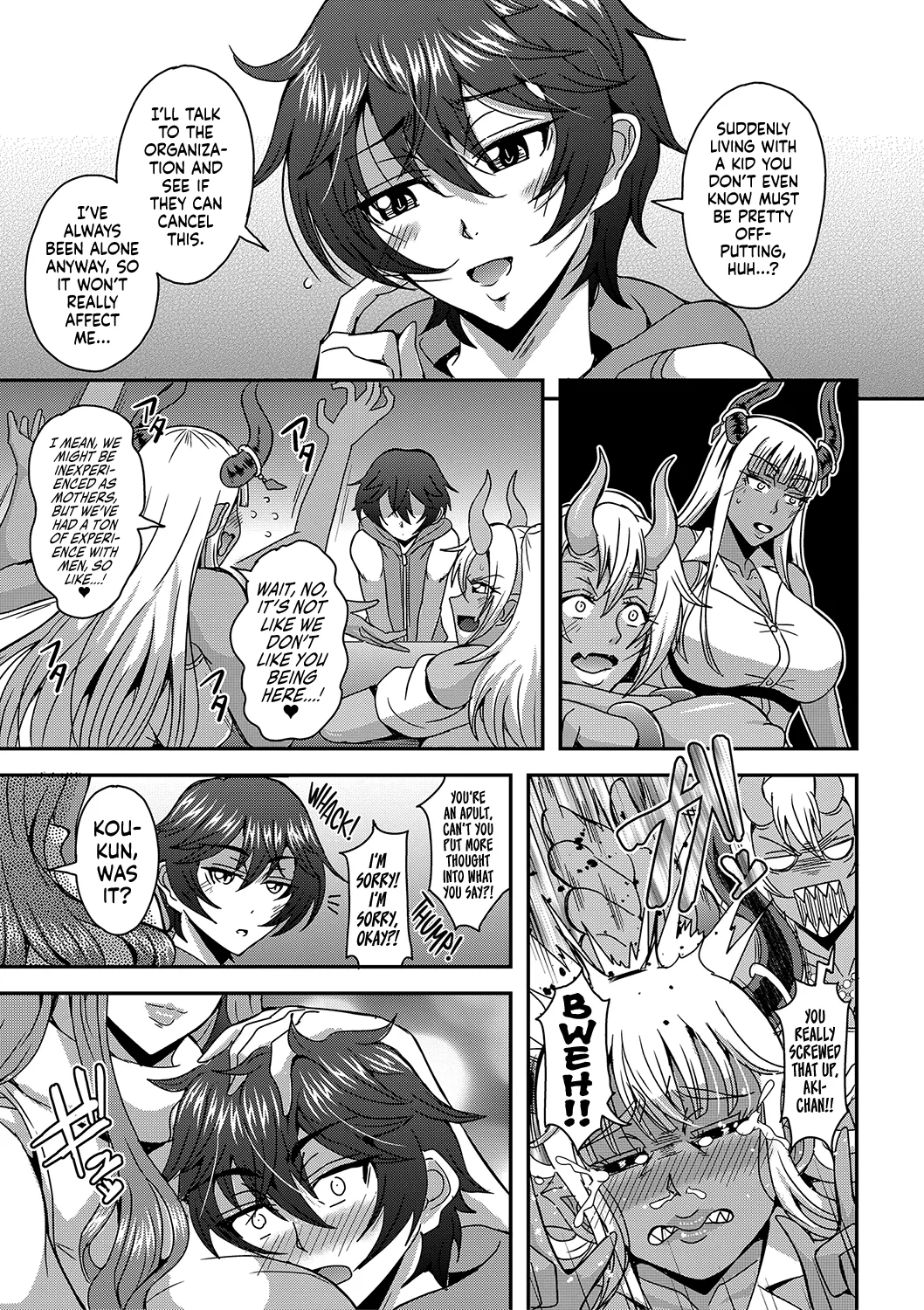 [Mifune Seijirou]Boku to Succubus Mama-tachi to no Harem Life[English] [Hennojin] [Digital] Page 204