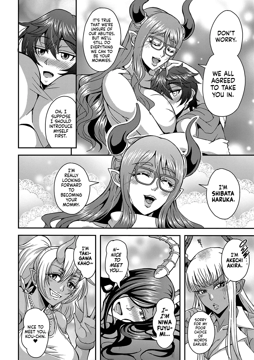 [Mifune Seijirou]Boku to Succubus Mama-tachi to no Harem Life[English] [Hennojin] [Digital] Page 205
