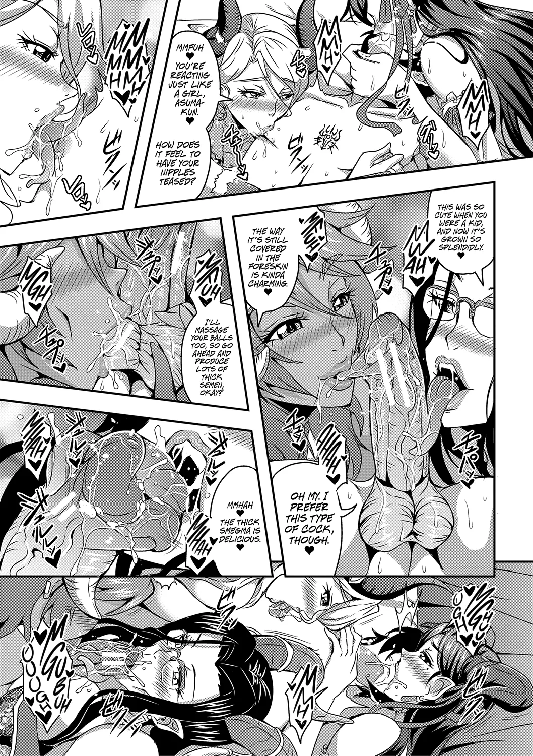 [Mifune Seijirou]Boku to Succubus Mama-tachi to no Harem Life[English] [Hennojin] [Digital] Page 21