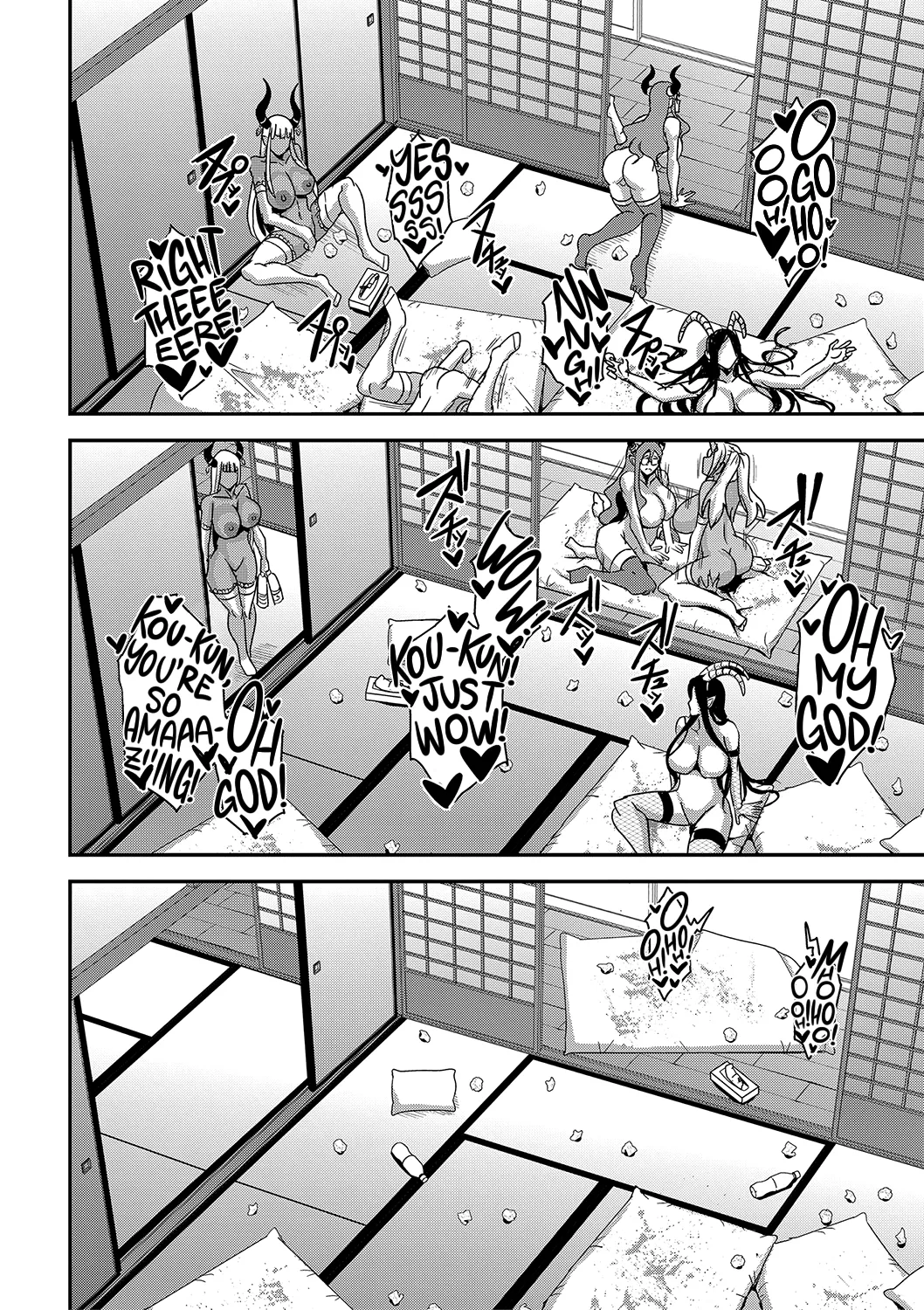 [Mifune Seijirou]Boku to Succubus Mama-tachi to no Harem Life[English] [Hennojin] [Digital] Page 231