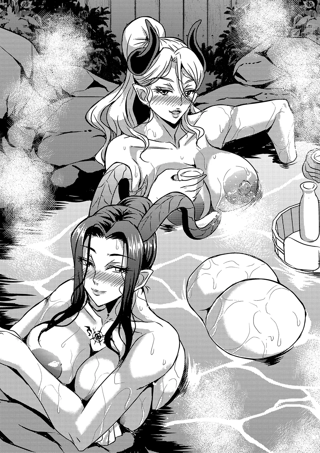 [Mifune Seijirou]Boku to Succubus Mama-tachi to no Harem Life[English] [Hennojin] [Digital] Page 245