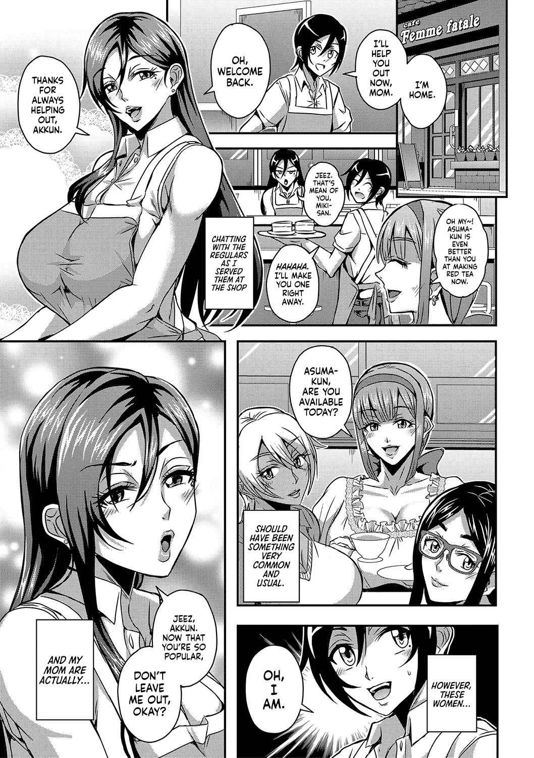 [Mifune Seijirou]Boku to Succubus Mama-tachi to no Harem Life[English] [Hennojin] [Digital] Page 46